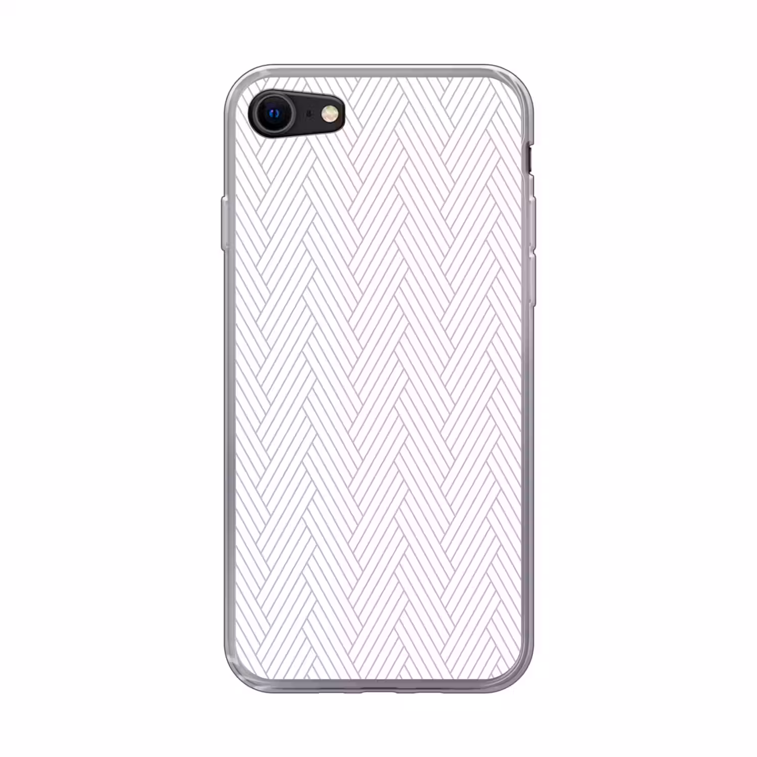 Grafisch - Patroon - Modern - Geweven Telefoonhoesje iPhone 7 klein 341 -3d