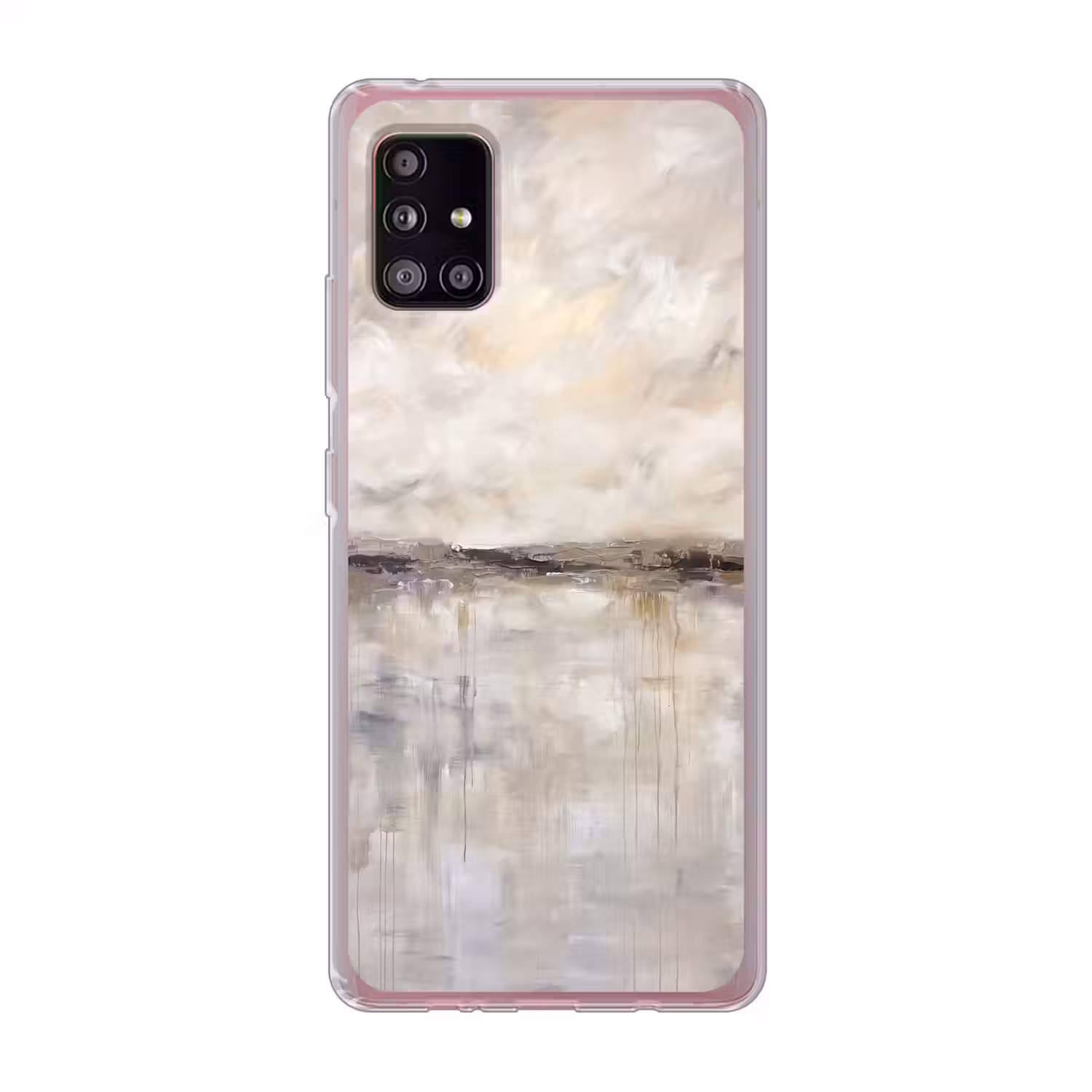 Landschap - Horizon - Natuur - Abstract - Neutraal Telefoonhoesje Samsung Galaxy A51 5G klein -3d