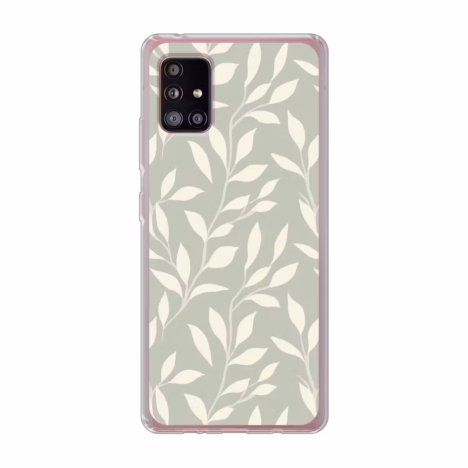 Minimalistisch - Patroon - Groen Telefoonhoesje Samsung Galaxy A51 5G klein 373 -3d