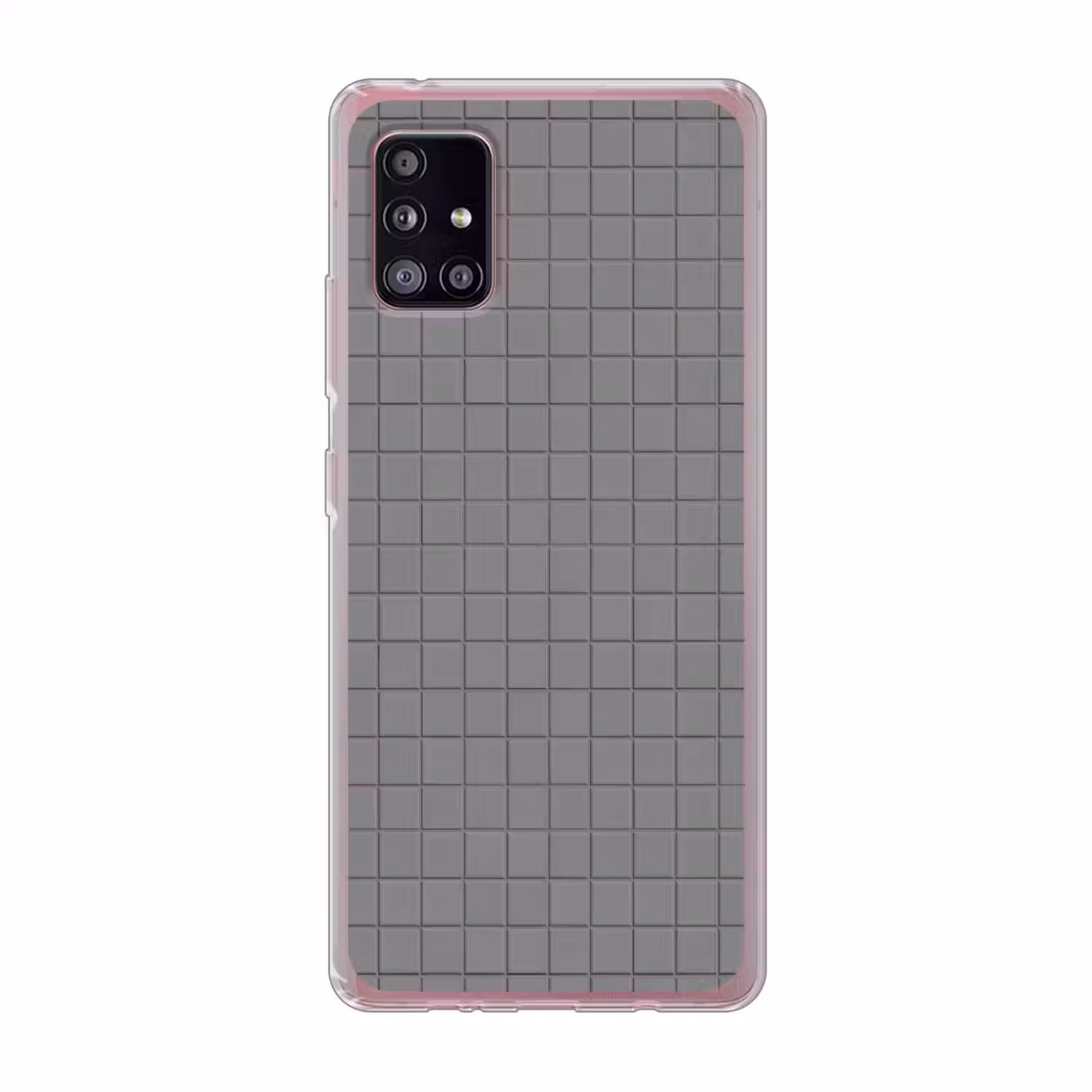 Modern - Patroon - Grijs Telefoonhoesje Samsung Galaxy A51 5G klein 373 -3d