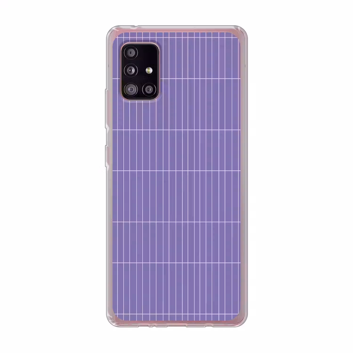 Patroon - Tegel - Lila Telefoonhoesje Samsung Galaxy A51 5G klein 373 -3d