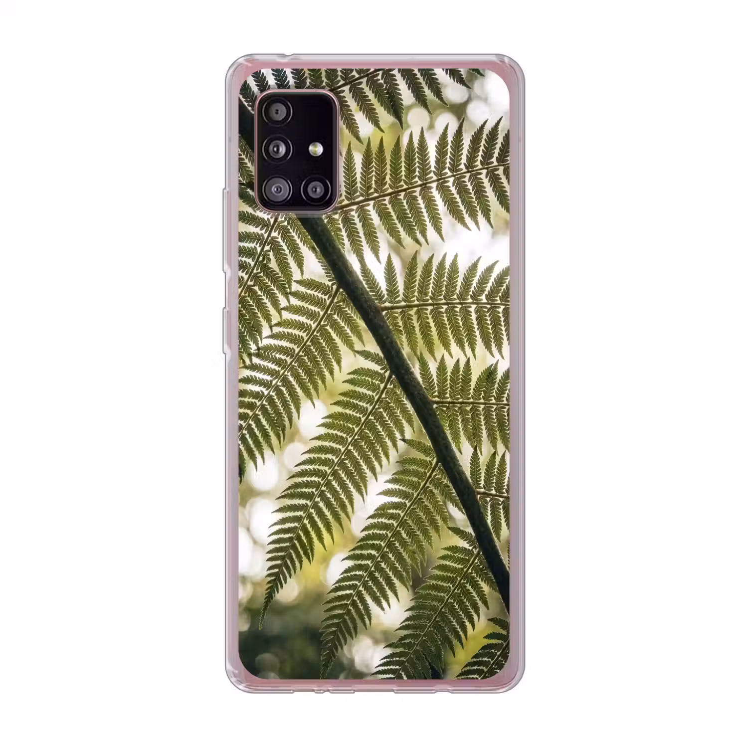 Plant - Blad - Natuur - Groen - Detail Telefoonhoesje Samsung Galaxy A51 5G klein -3d