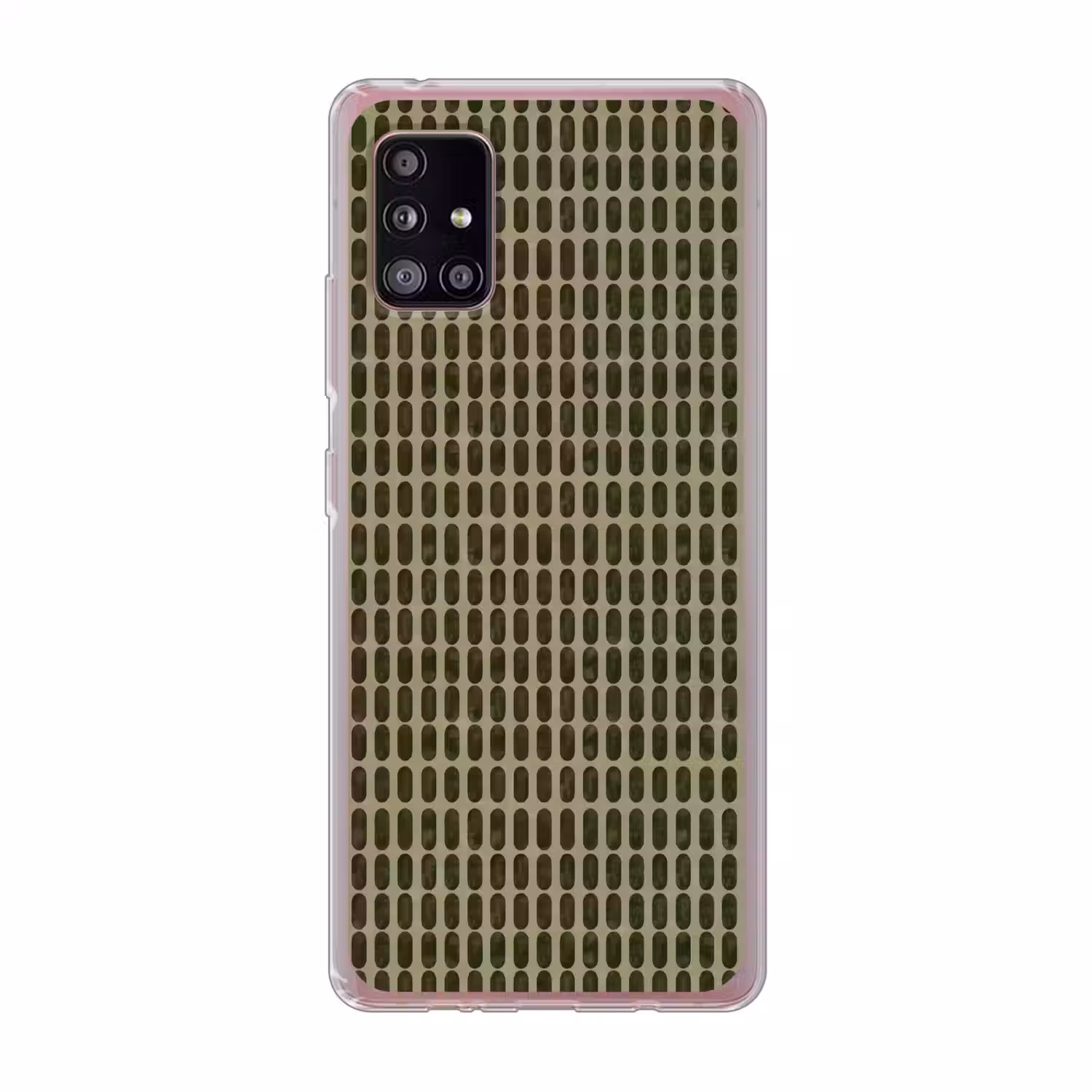 Ritmisch - Effect - Groen Telefoonhoesje Samsung Galaxy A51 5G klein 373 -3d