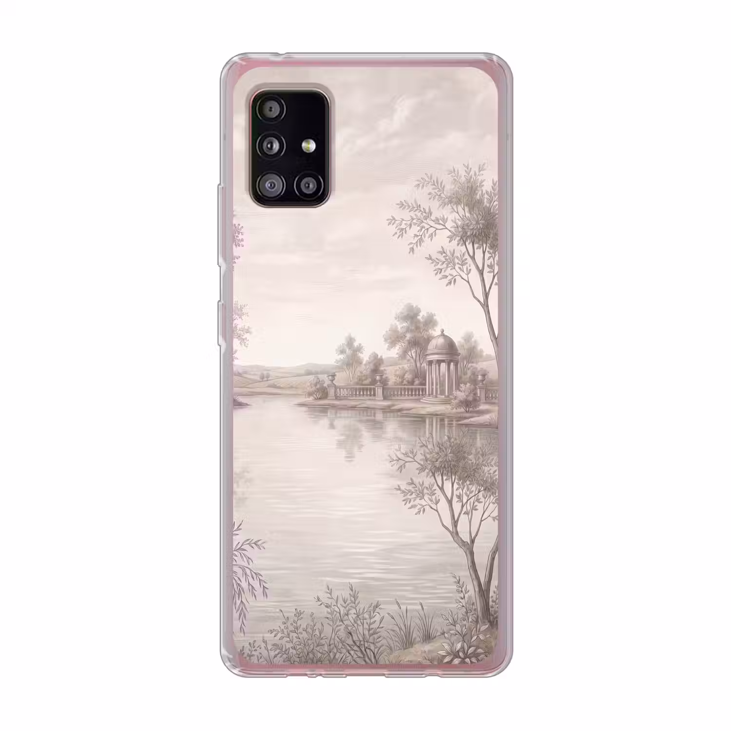 Terras - Water - Natuur - Landschap Telefoonhoesje Samsung Galaxy A51 5G klein -3d