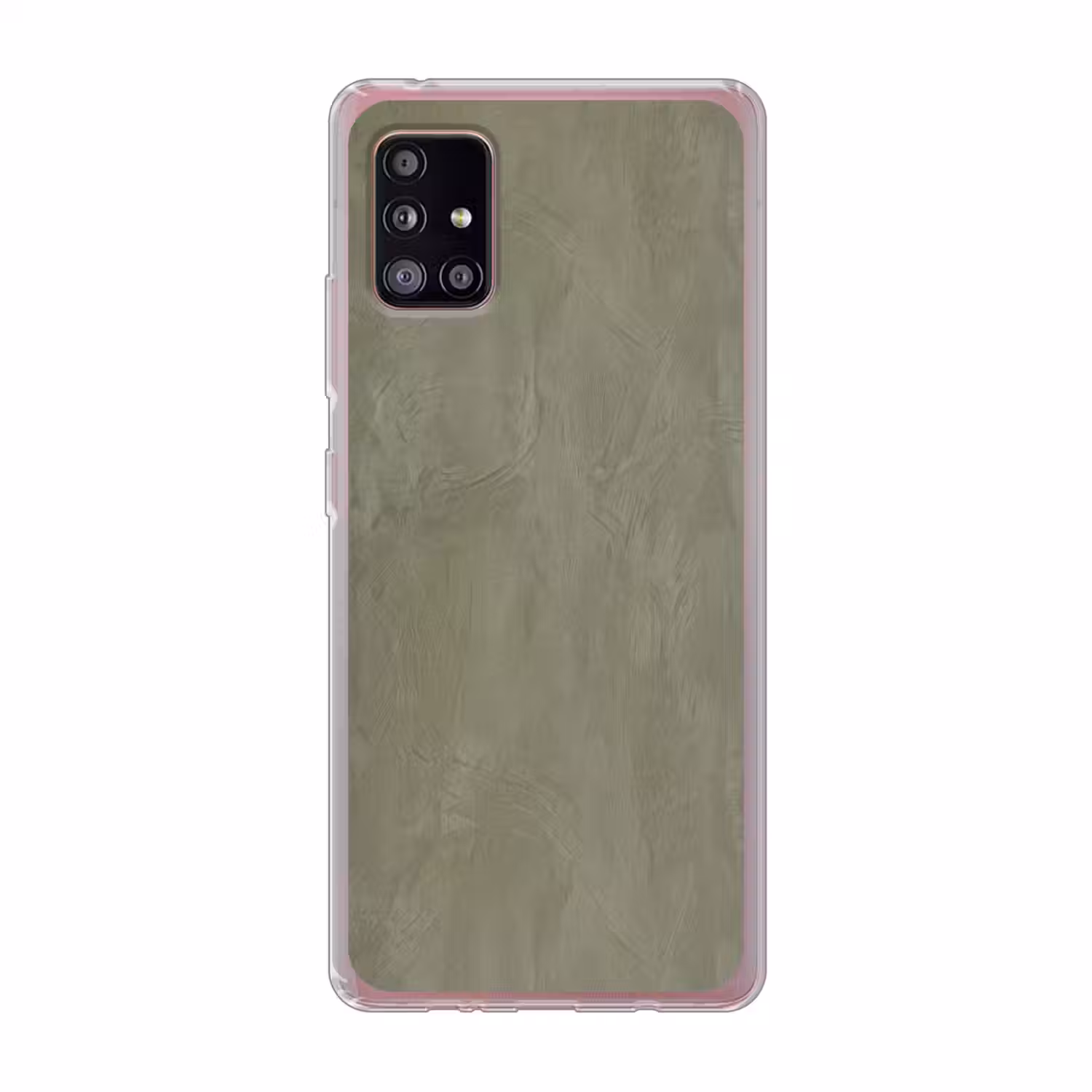 Textuur - Betonlook - Achtergrond - Modern - Groen Telefoonhoesje Samsung Galaxy A51 5G klein -3d