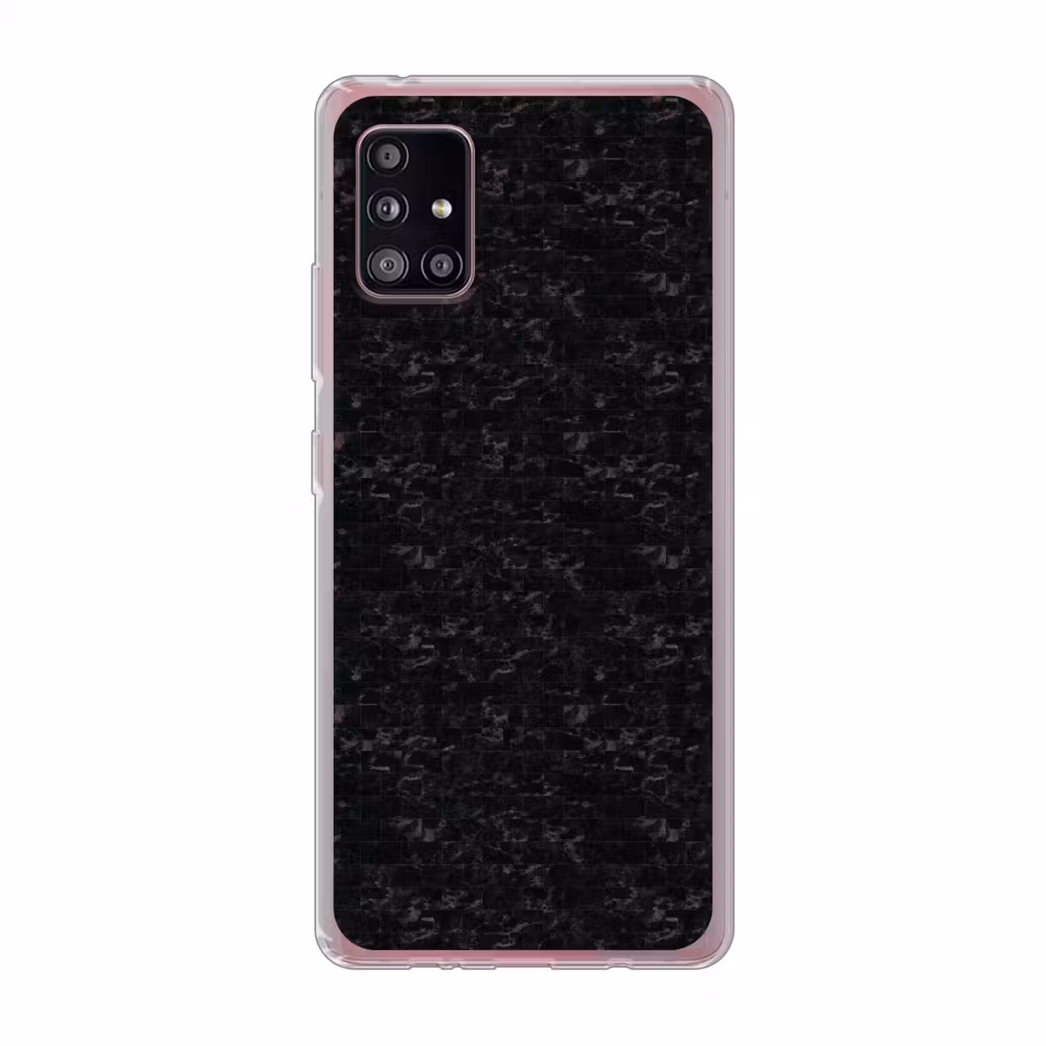 Tegels - Patroon - Marmer - Zwart Telefoonhoesje Samsung Galaxy A51 5G klein 373 -3d
