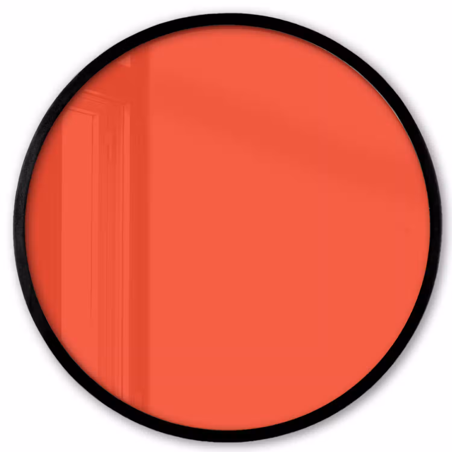 Burnt - Coral - Oranje Fotolijst rond zonder passe partout klein 856 -3d