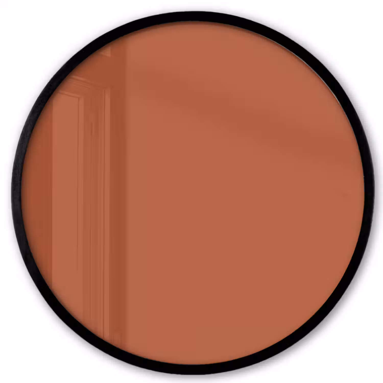 Burnt - Sienna - Oranje Fotolijst rond zonder passe partout klein 856 -3d