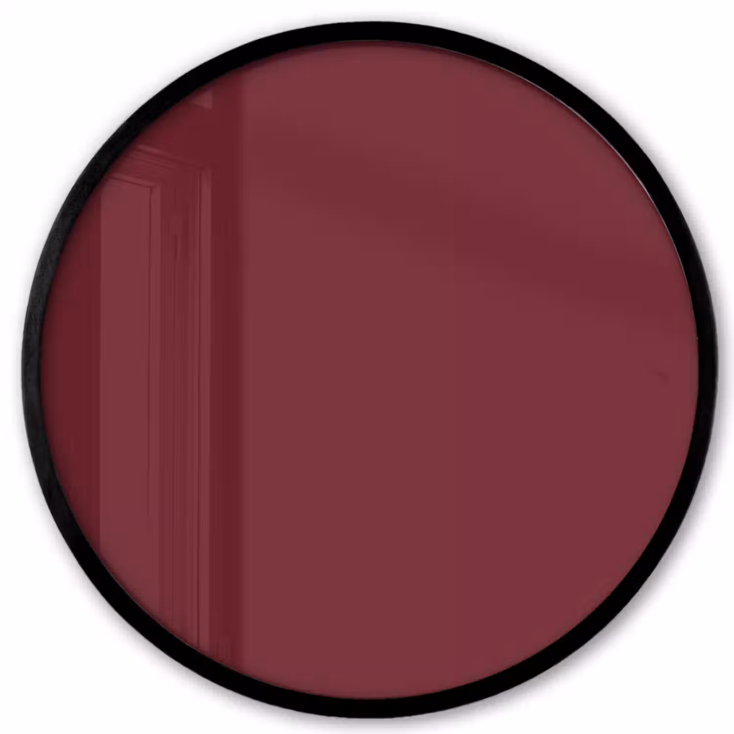 Dark - Garnet - Rood Fotolijst rond zonder passe partout klein 856 -3d