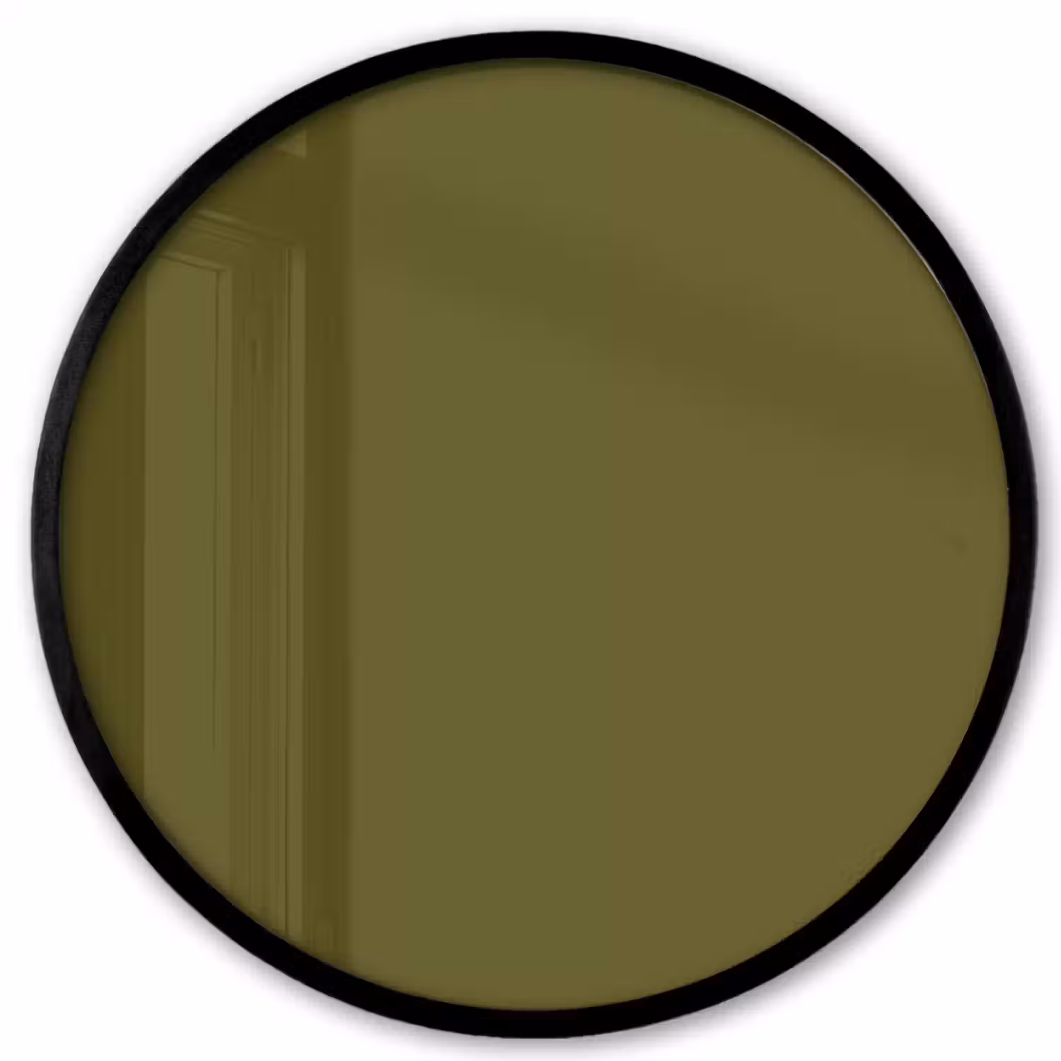 Dark - Olive - Groen Fotolijst rond zonder passe partout klein 856 -3d