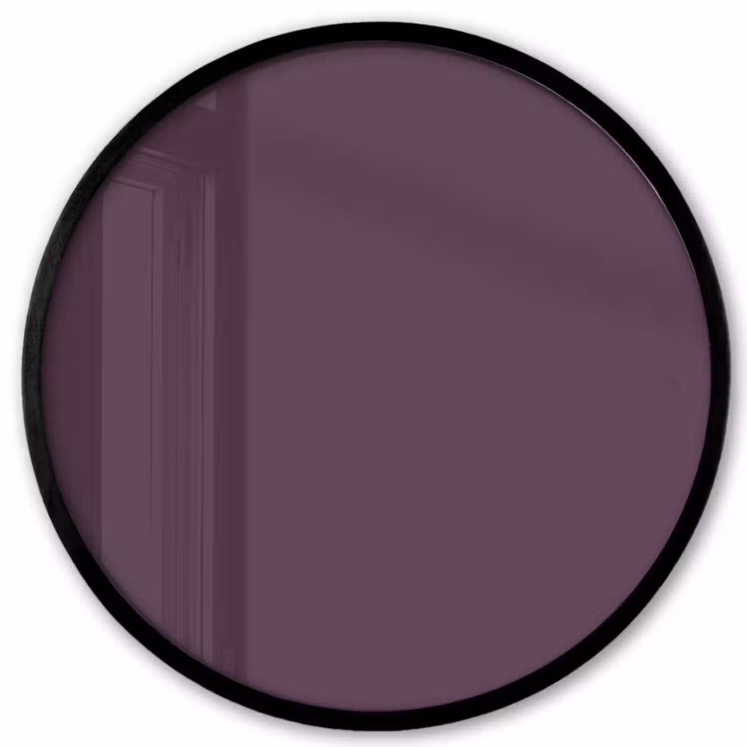 Midnight - Plum - Paars Fotolijst rond zonder passe partout klein 856 -3d