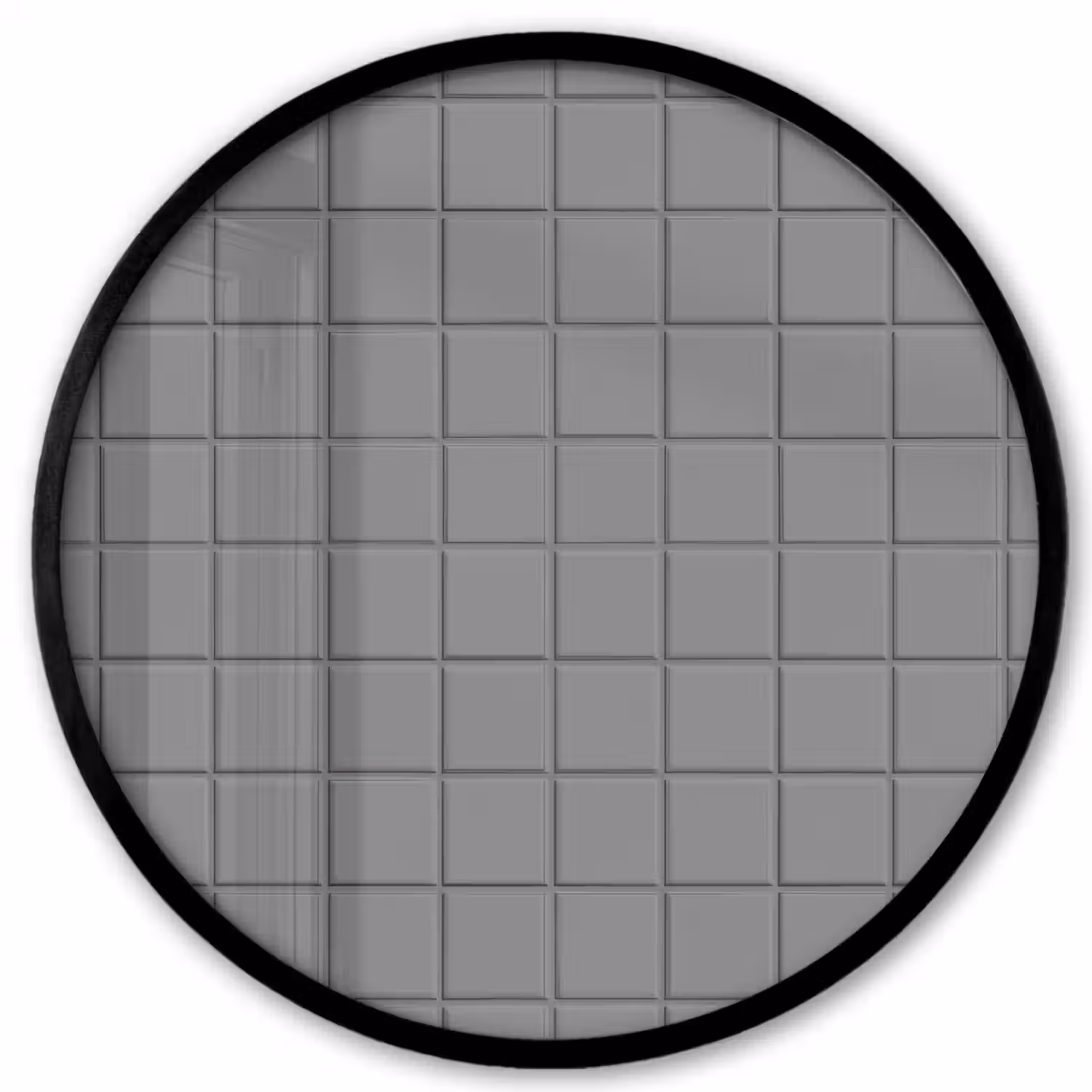 Modern - Patroon - Grijs Fotolijst rond zonder passe partout klein 856 -3d