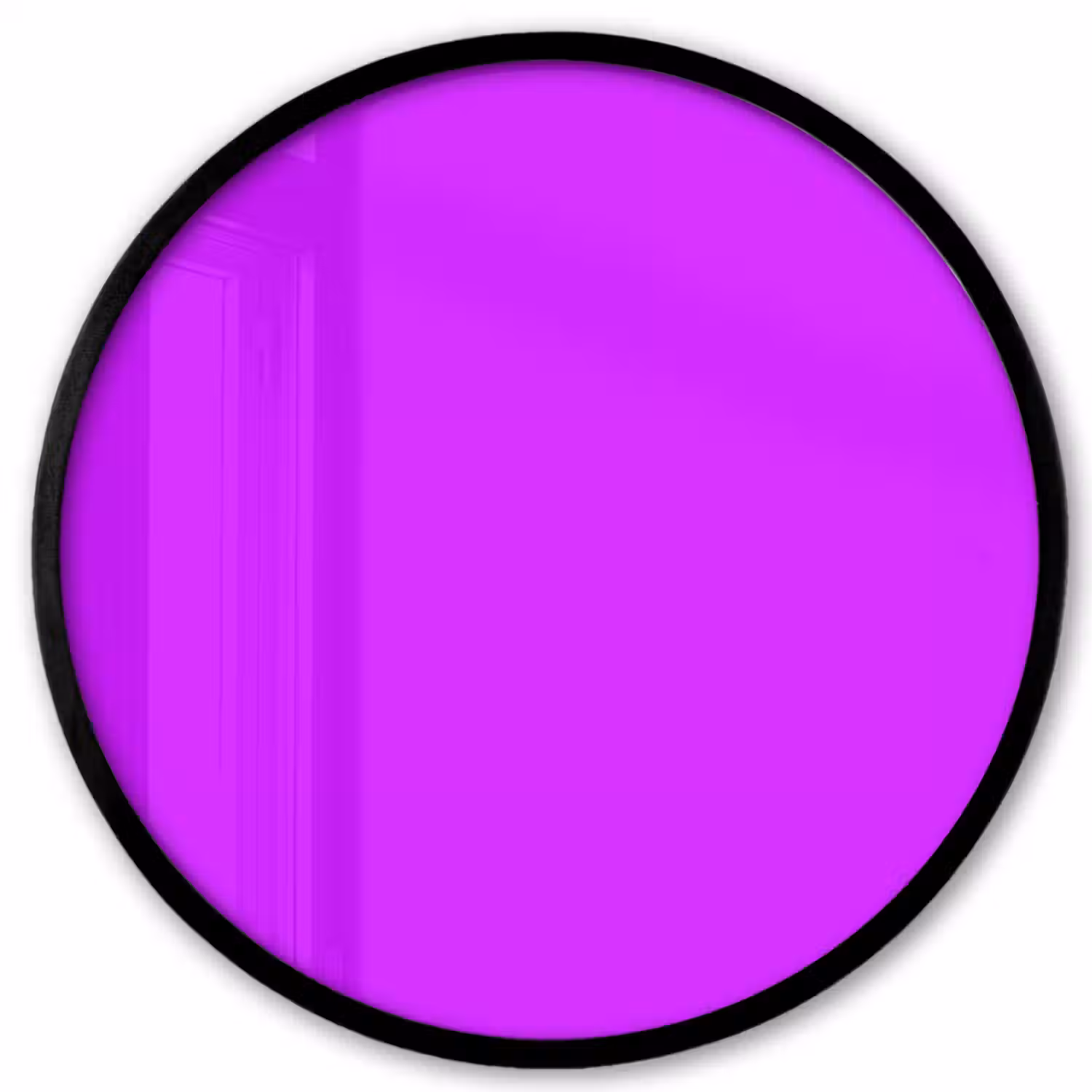 Neon - Orchid - Paars Fotolijst rond zonder passe partout klein 856 -3d