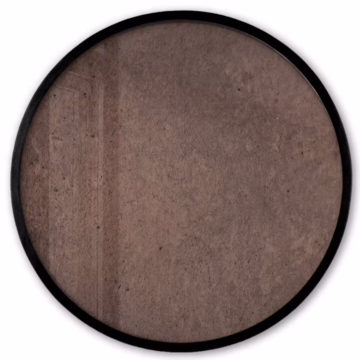 Textuur - Beton - Abstract - Donker - Bruin Fotolijst rond zonder passe partout klein -3d