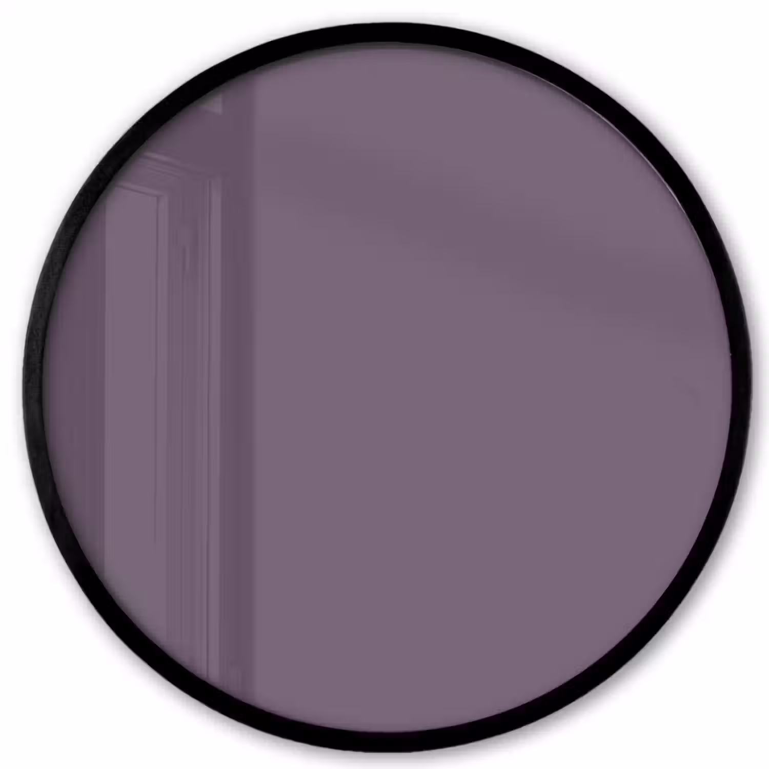 Velvet - Aubergine - Paars Fotolijst rond zonder passe partout klein 856 -3d