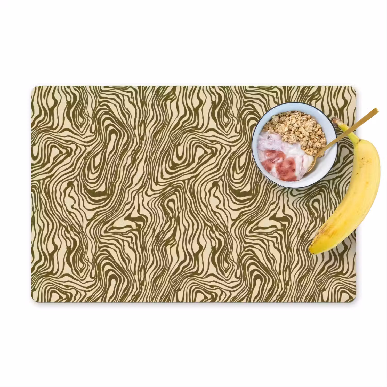 Abstract - Marmer - Groen Placemat vinyl groot 368 -zzzproduct_Kitchenyeah-website