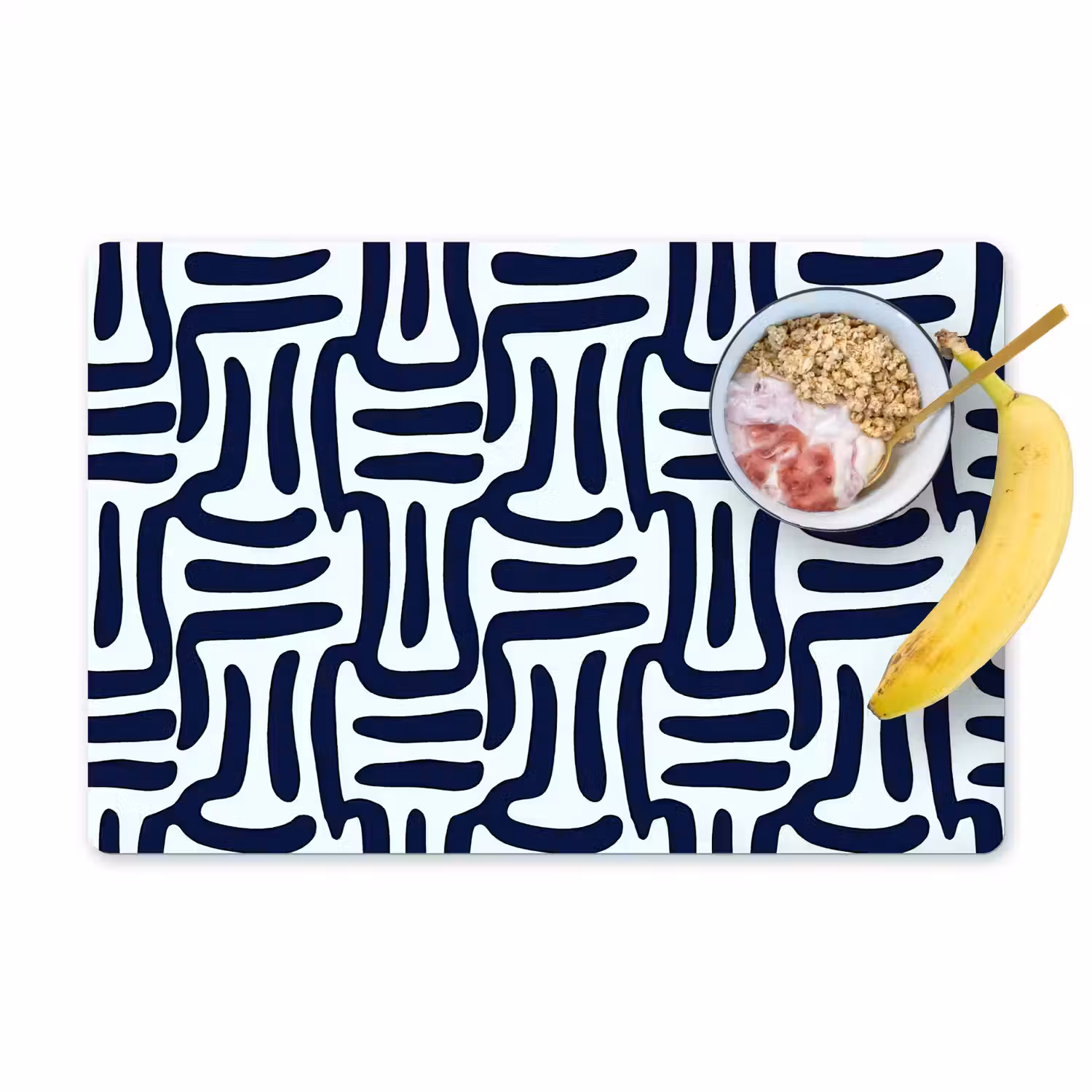 Abstract - Modern - Blauw Placemat vinyl groot 368 -zzzproduct_Kitchenyeah-website