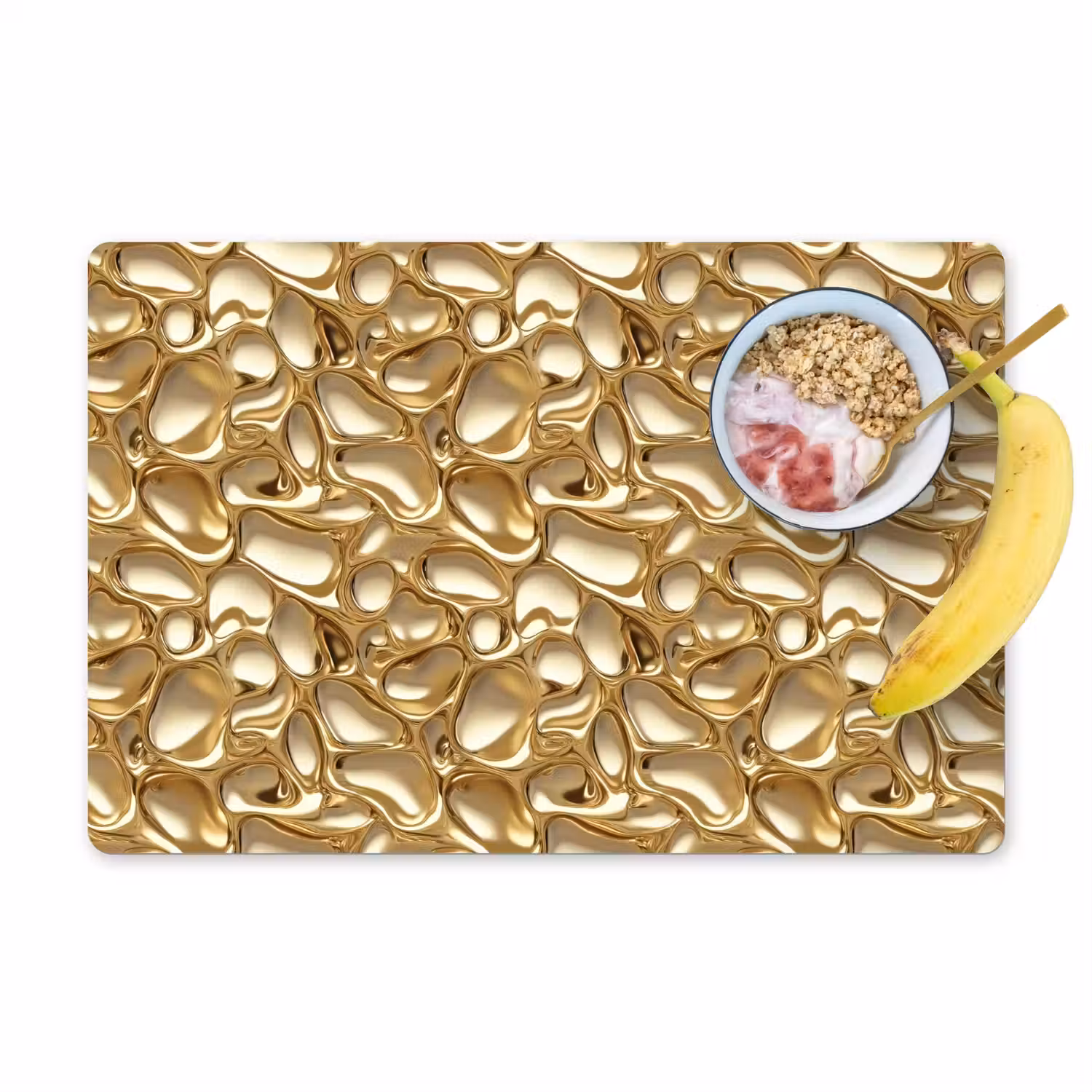 Abstract - Modern - Goud Placemat vinyl groot 368 -zzzproduct_Kitchenyeah-website