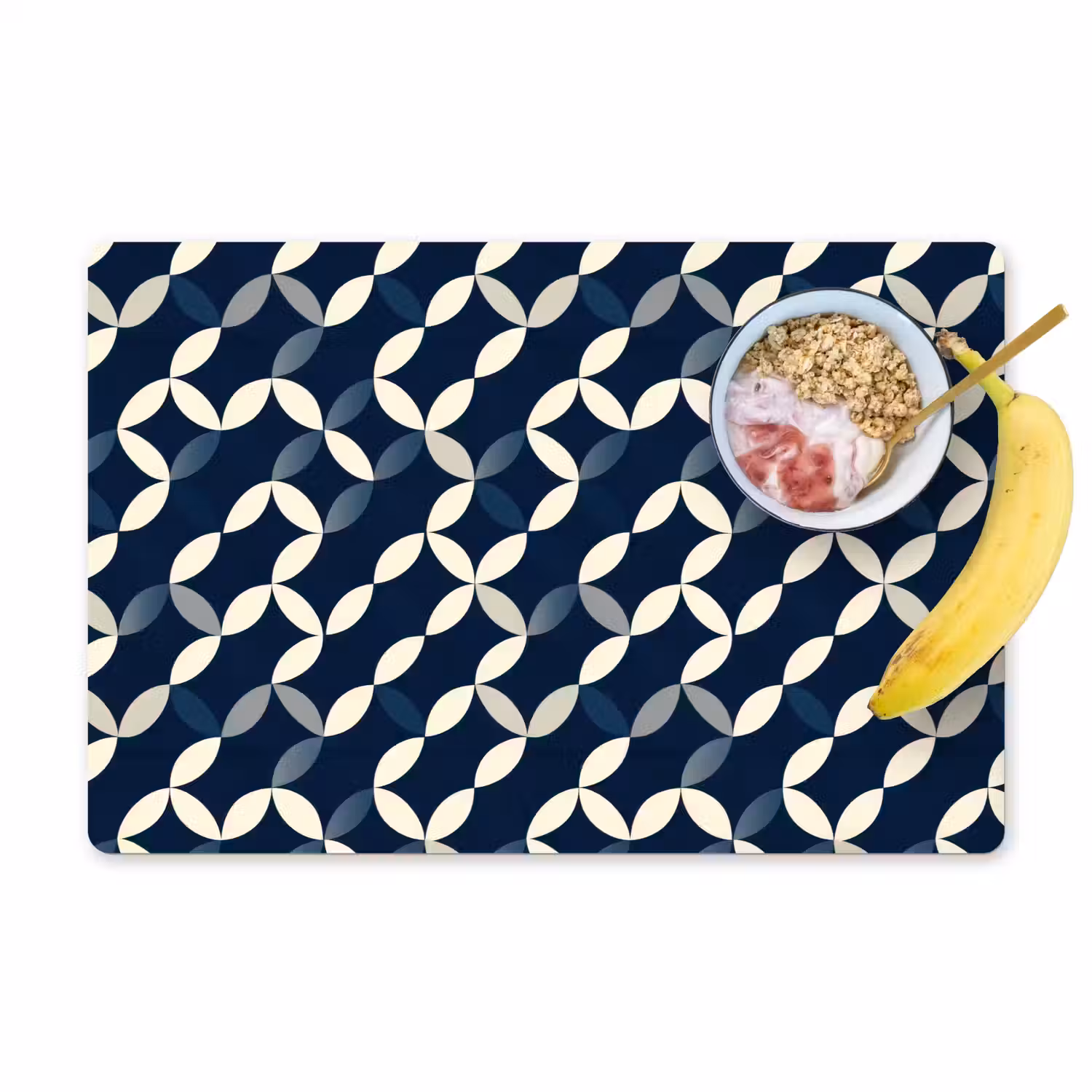 Abstract - Patroon - Blauw Placemat vinyl groot 368 -zzzproduct_Kitchenyeah-website