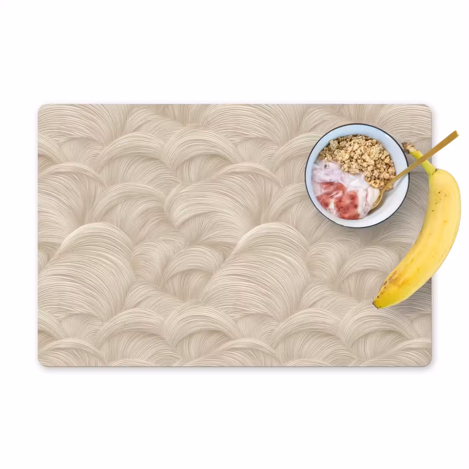 Bogen - Patroon - Beige Placemat vinyl groot 368 -zzzproduct_Kitchenyeah-website