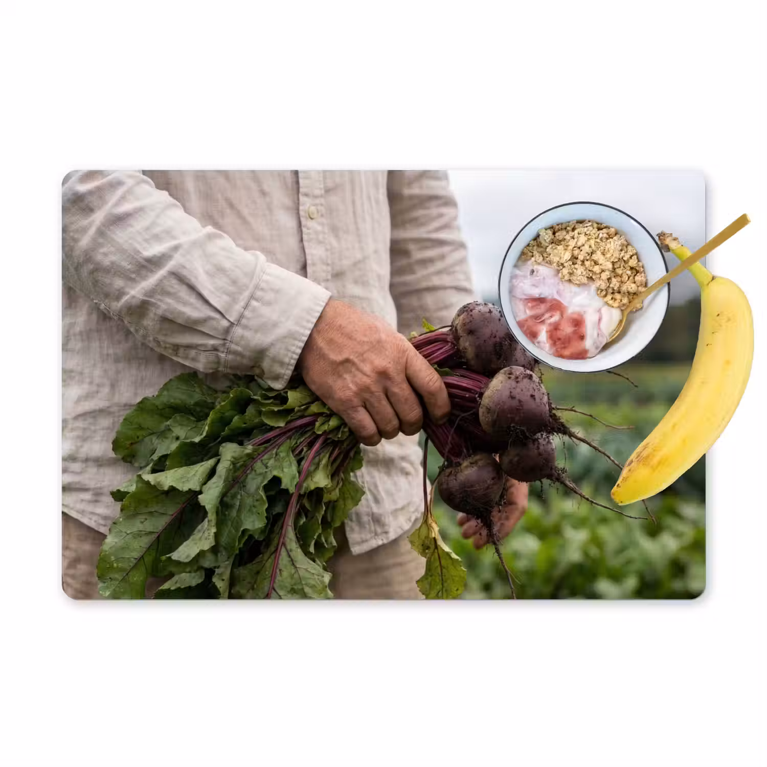 Bieten - Vers - Moestuin Placemat vinyl groot -zzzproduct_Kitchenyeah-website