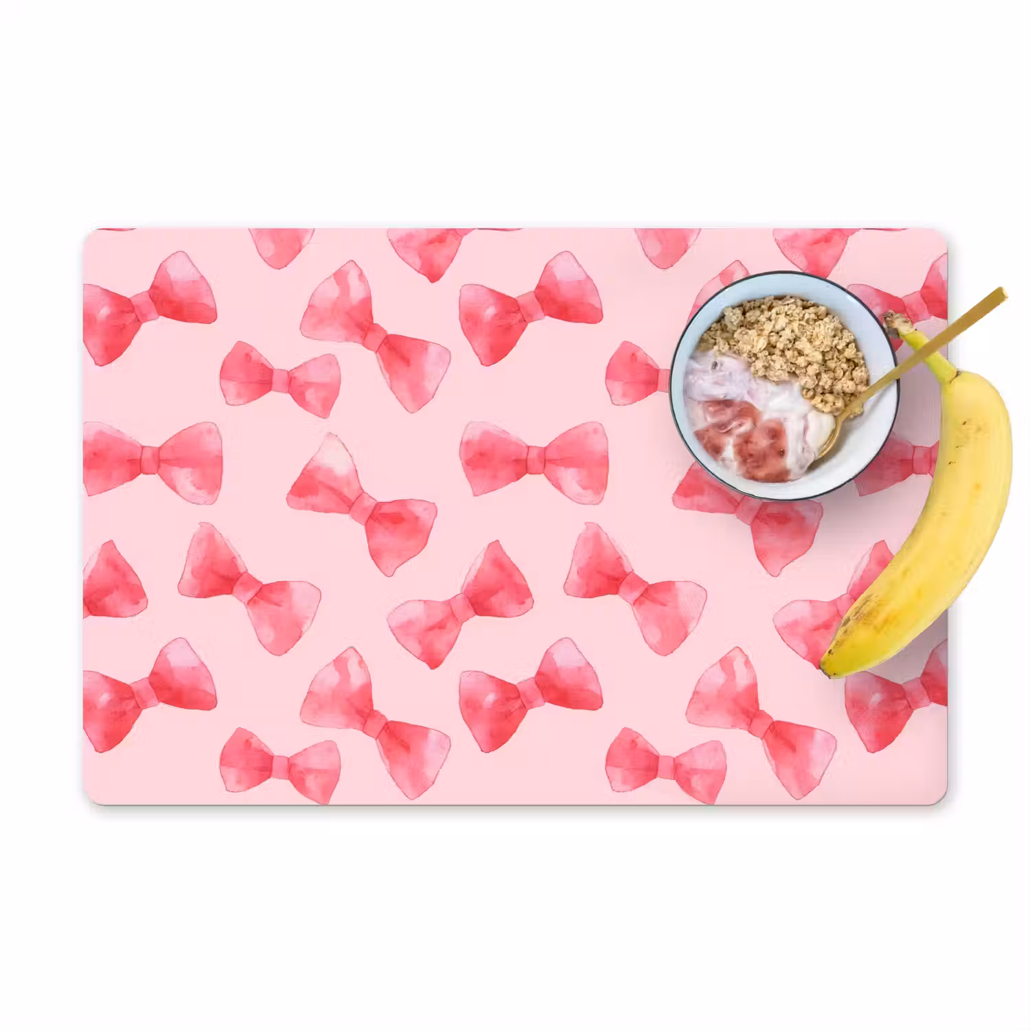 Strikken - Aquarel - Roze Placemat vinyl groot 368 -zzzproduct_Kitchenyeah-website