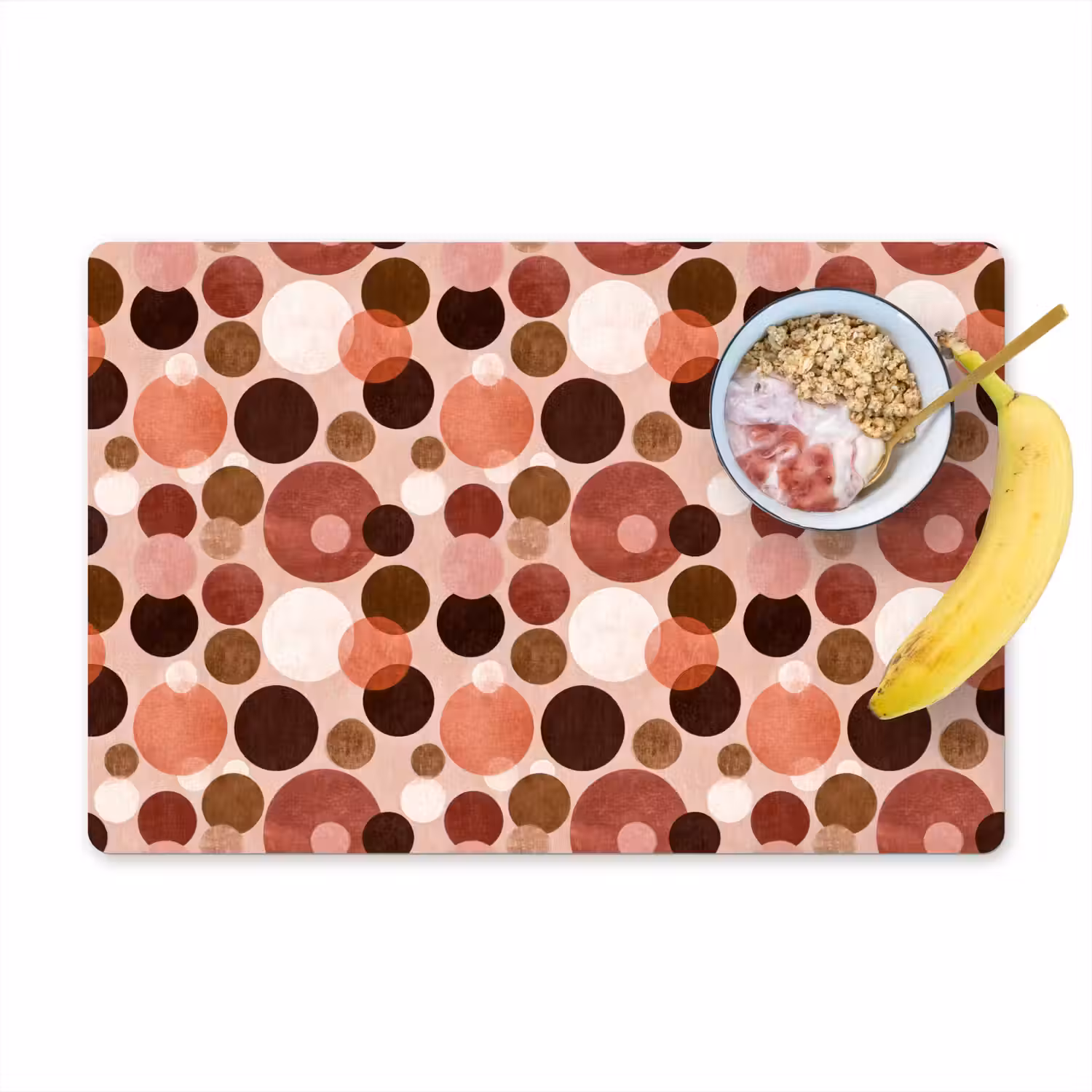 Cirkels - Modern - Kleurrijk Placemat vinyl groot 368 -zzzproduct_Kitchenyeah-website