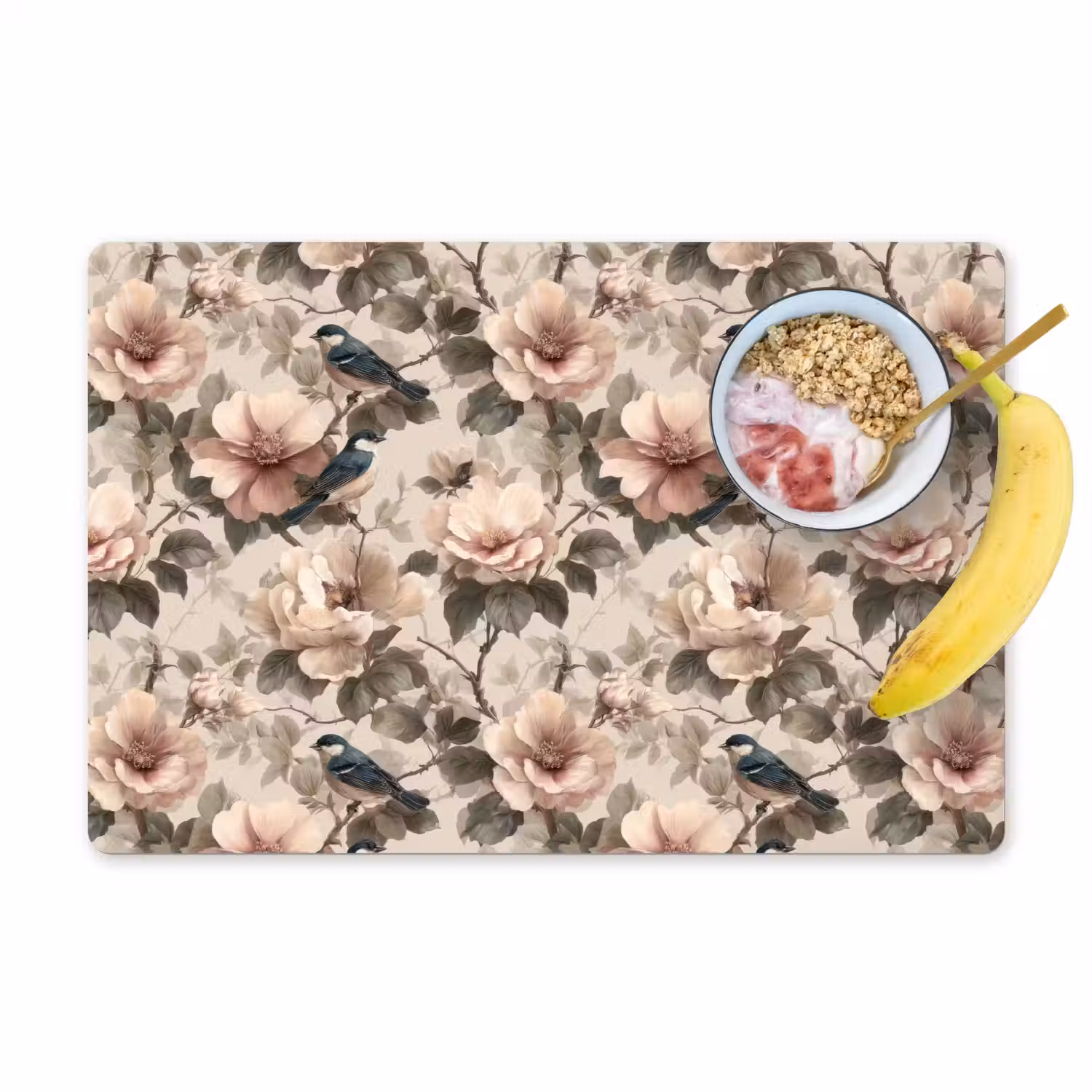 Klassiek - Vogels - Kleurrijk Placemat vinyl groot 368 -zzzproduct_Kitchenyeah-website