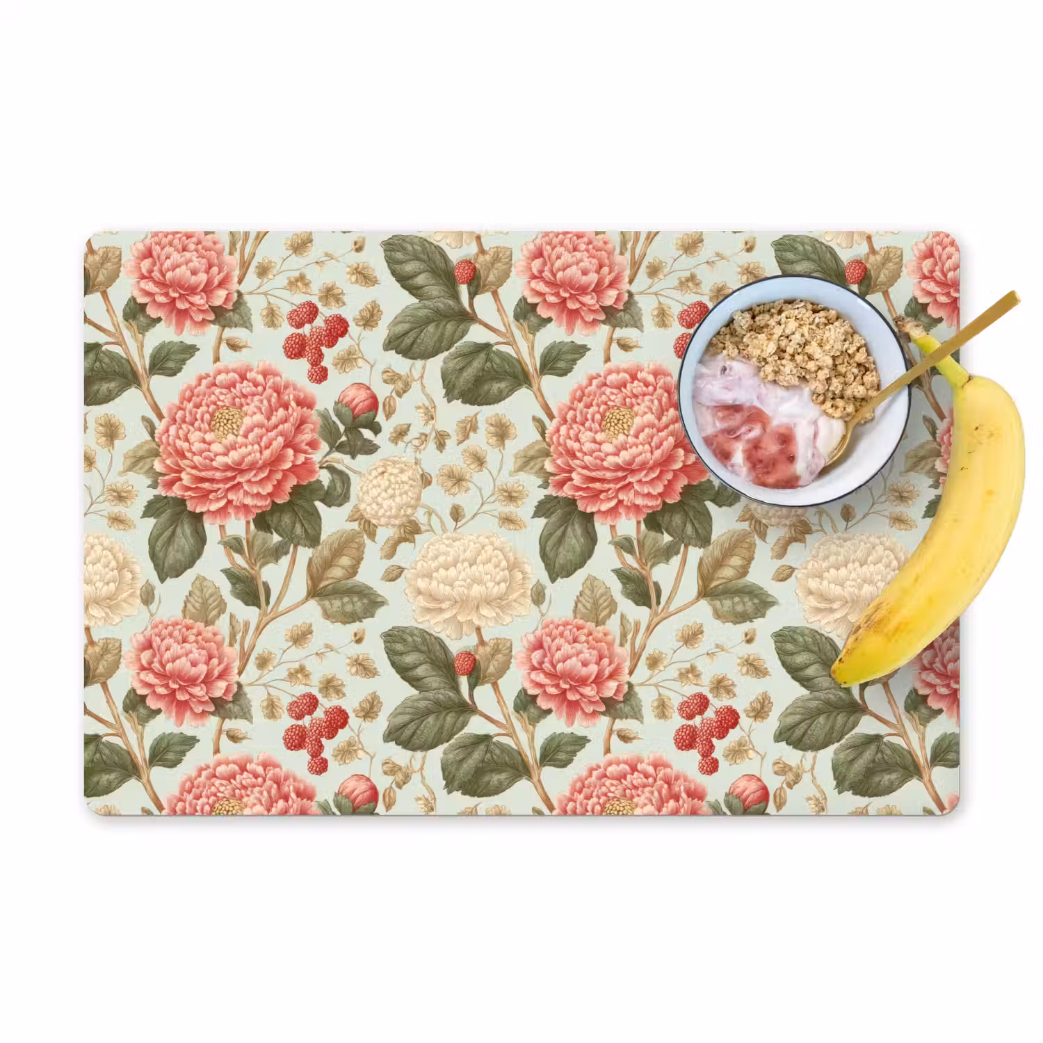 Klassiek - Botanisch - Veelkleurig Placemat vinyl groot 368 -zzzproduct_Kitchenyeah-website