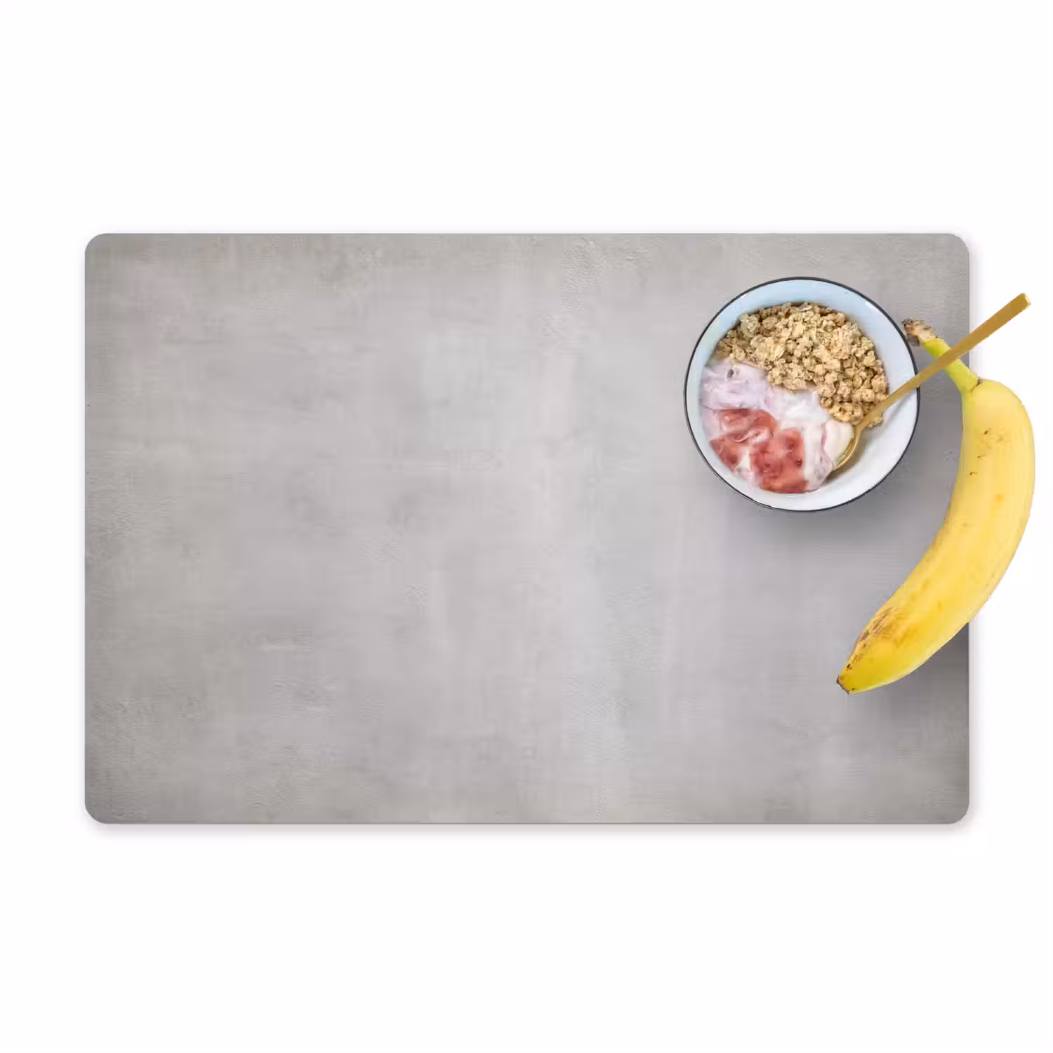 Beton - Grijs - Cement - Industrieel - Structuur Placemat vinyl groot -zzzproduct_Kitchenyeah-website