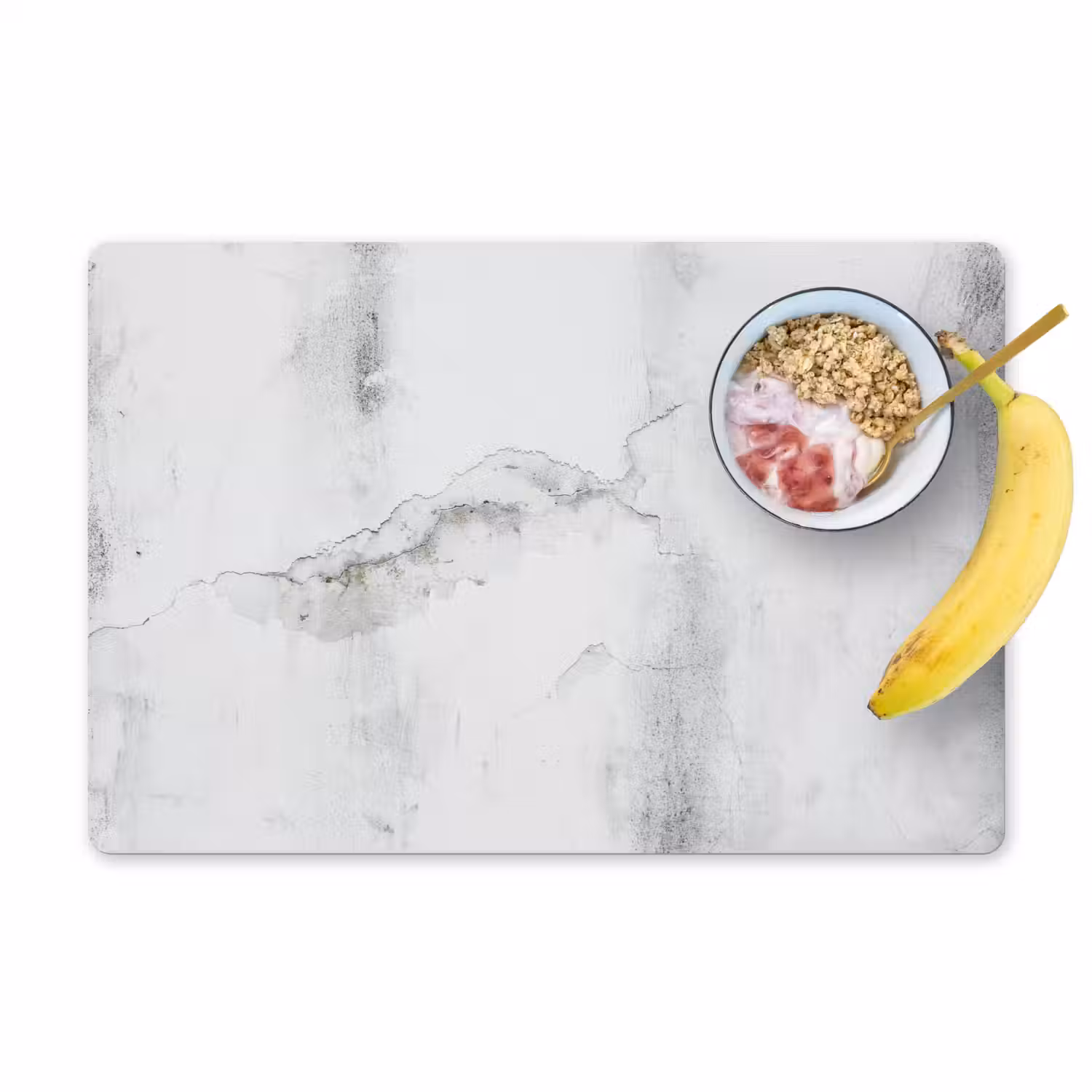 Beton - Grijs - Wit Placemat vinyl groot -zzzproduct_Kitchenyeah-website
