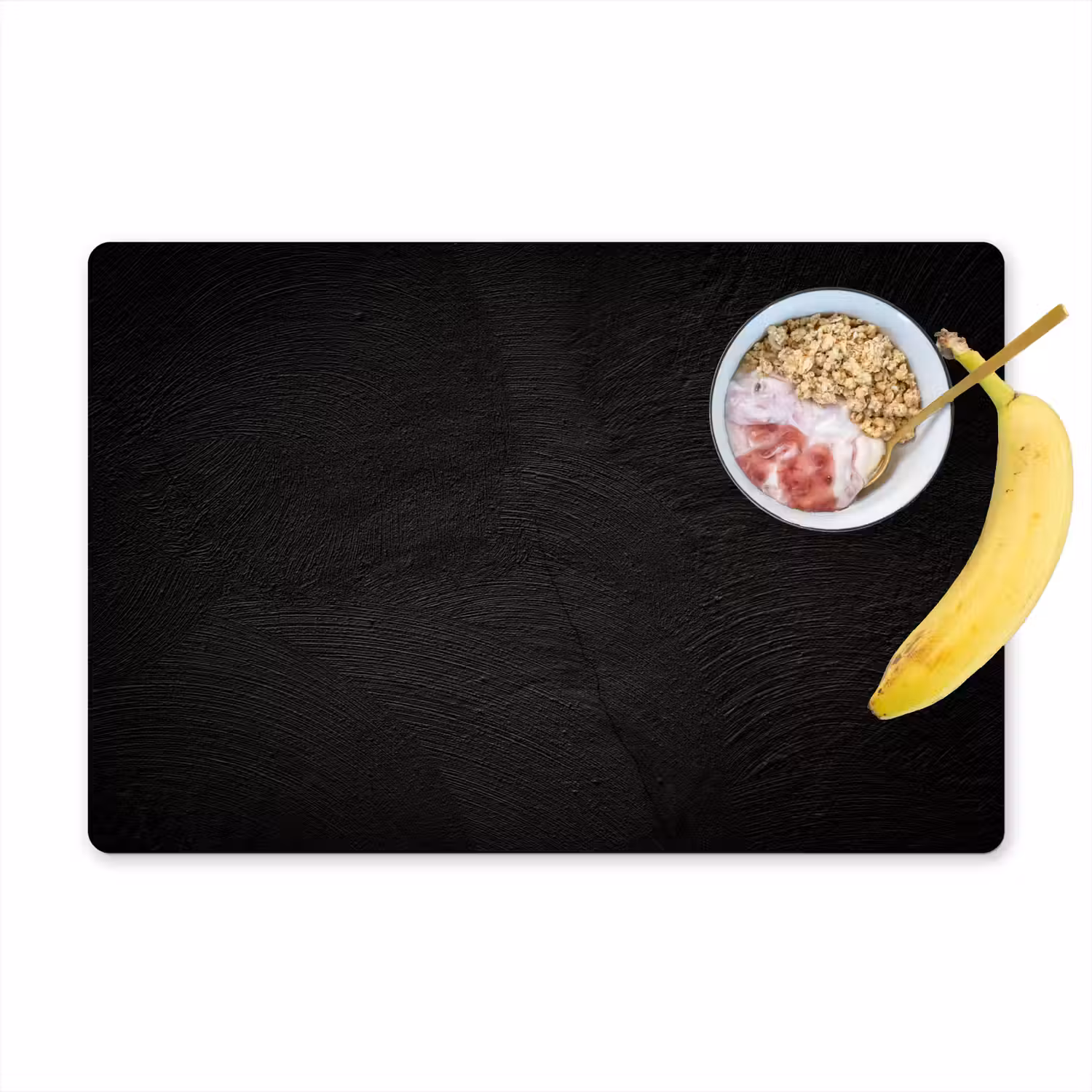 Beton print - Industrieel - Zwart Placemat vinyl groot -zzzproduct_Kitchenyeah-website