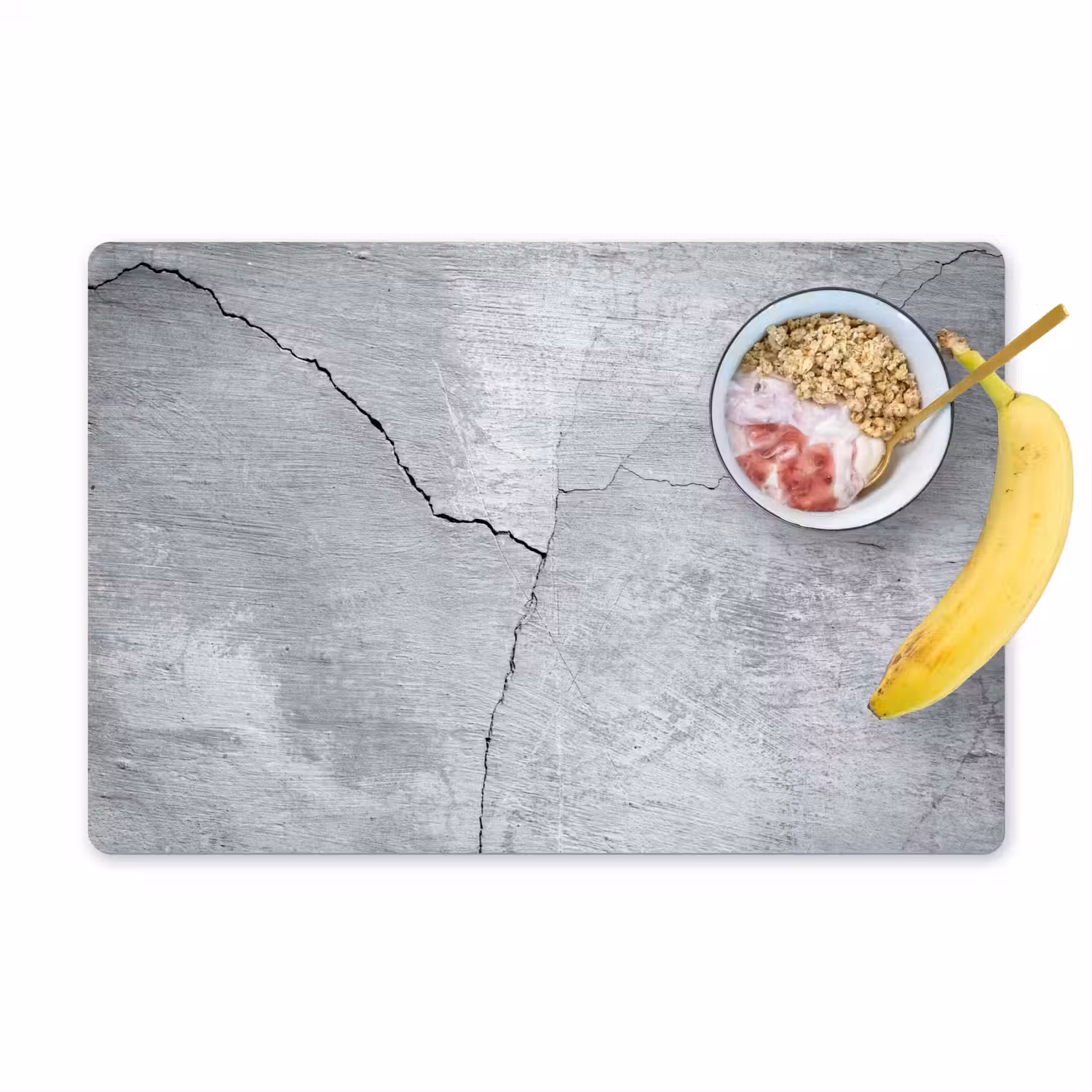 Beton - Scheur - Grijs Placemat vinyl groot -zzzproduct_Kitchenyeah-website