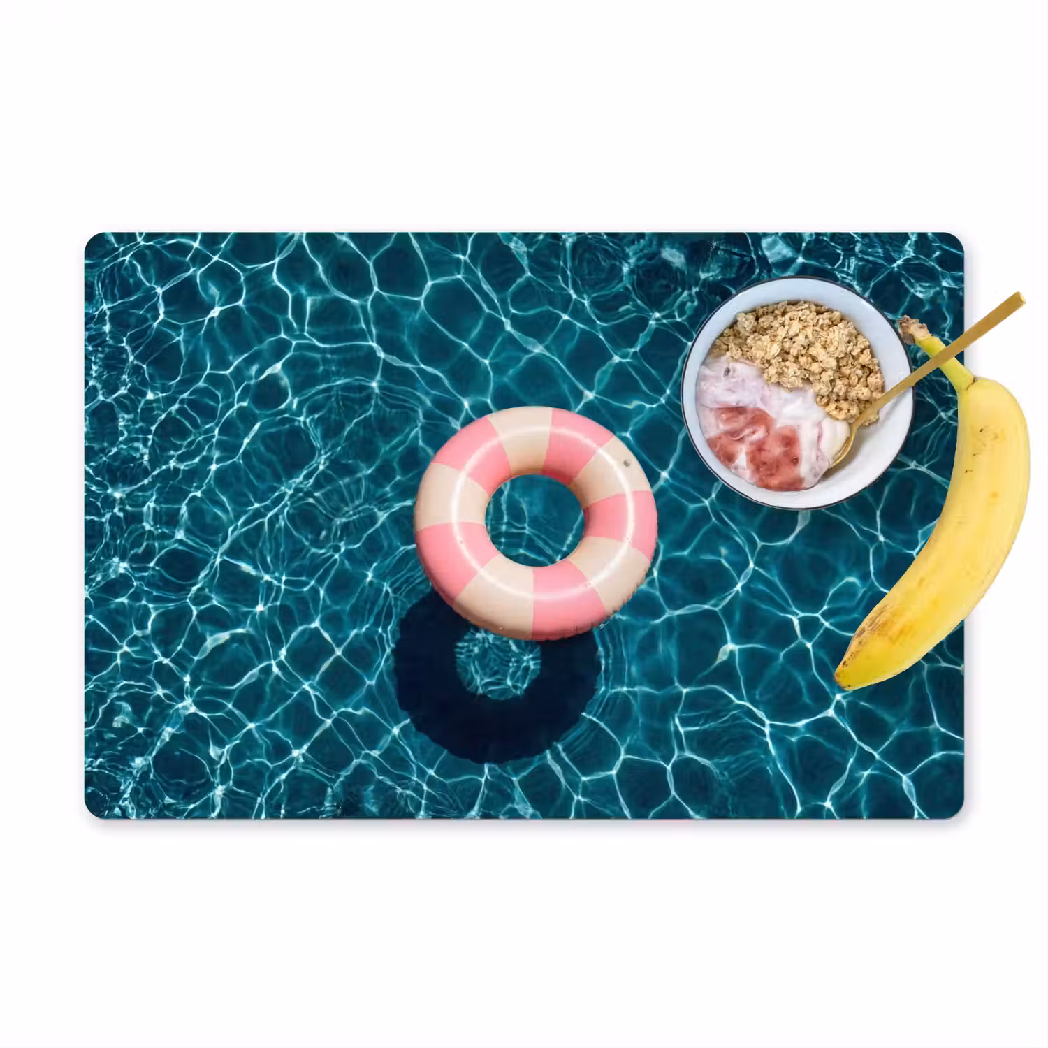 Drijvend - Zwemband - Water Placemat vinyl groot -zzzproduct_Kitchenyeah-website