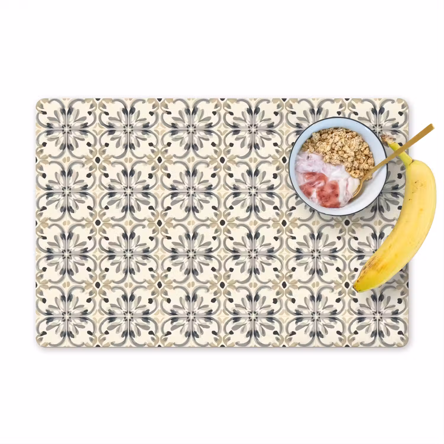 Floraal - Patroon - Kleurrijk Placemat vinyl groot 368 -zzzproduct_Kitchenyeah-website