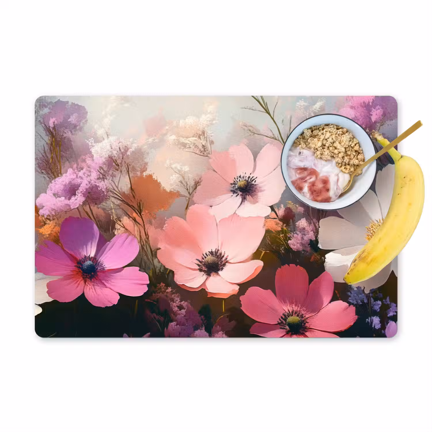 Bloemen - Kleurrijk - Bloei Placemat vinyl groot -zzzproduct_Kitchenyeah-website