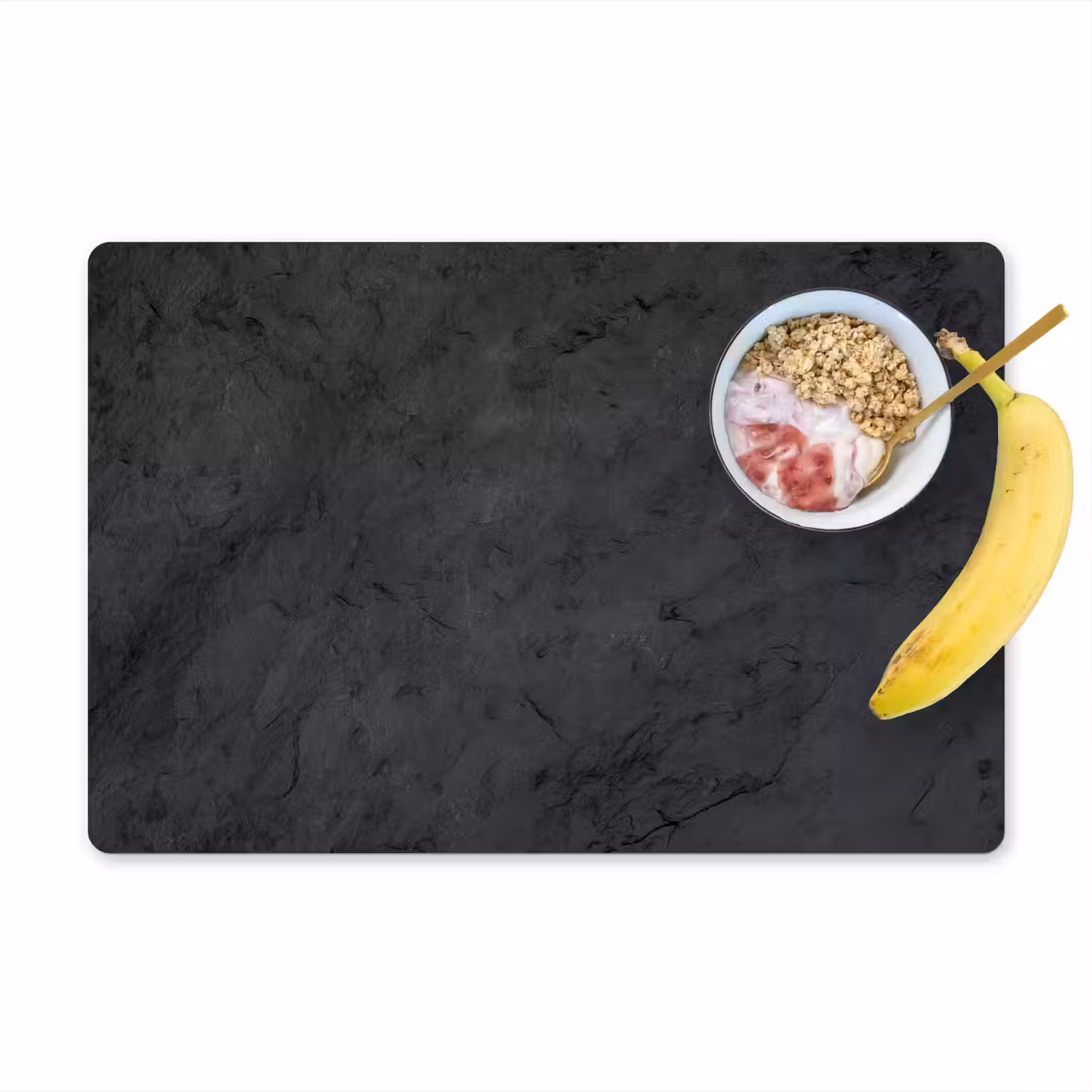 Grijs - Cement - Beton - Industrieel - Structuur Placemat vinyl groot -zzzproduct_Kitchenyeah-website