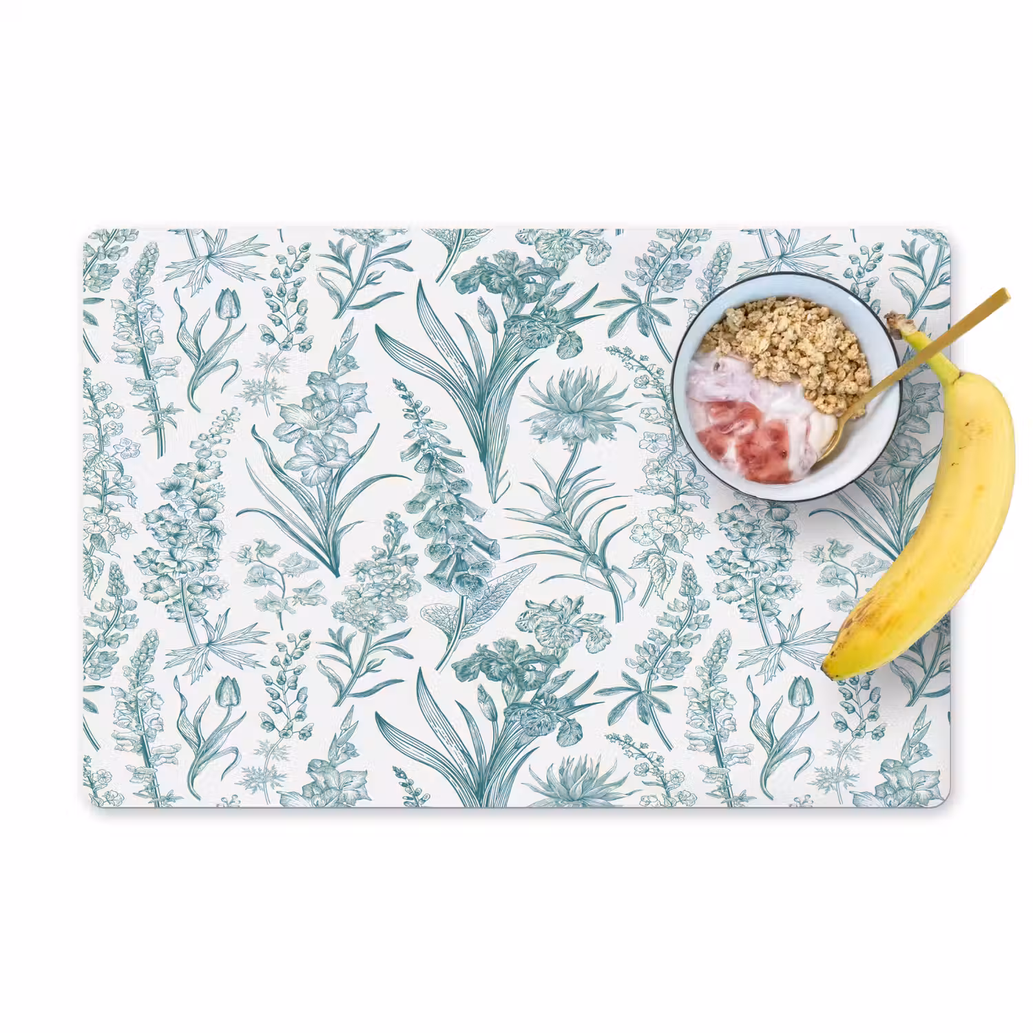 Lovely - Garden - Emerald Placemat vinyl groot 368 -zzzproduct_Kitchenyeah-website