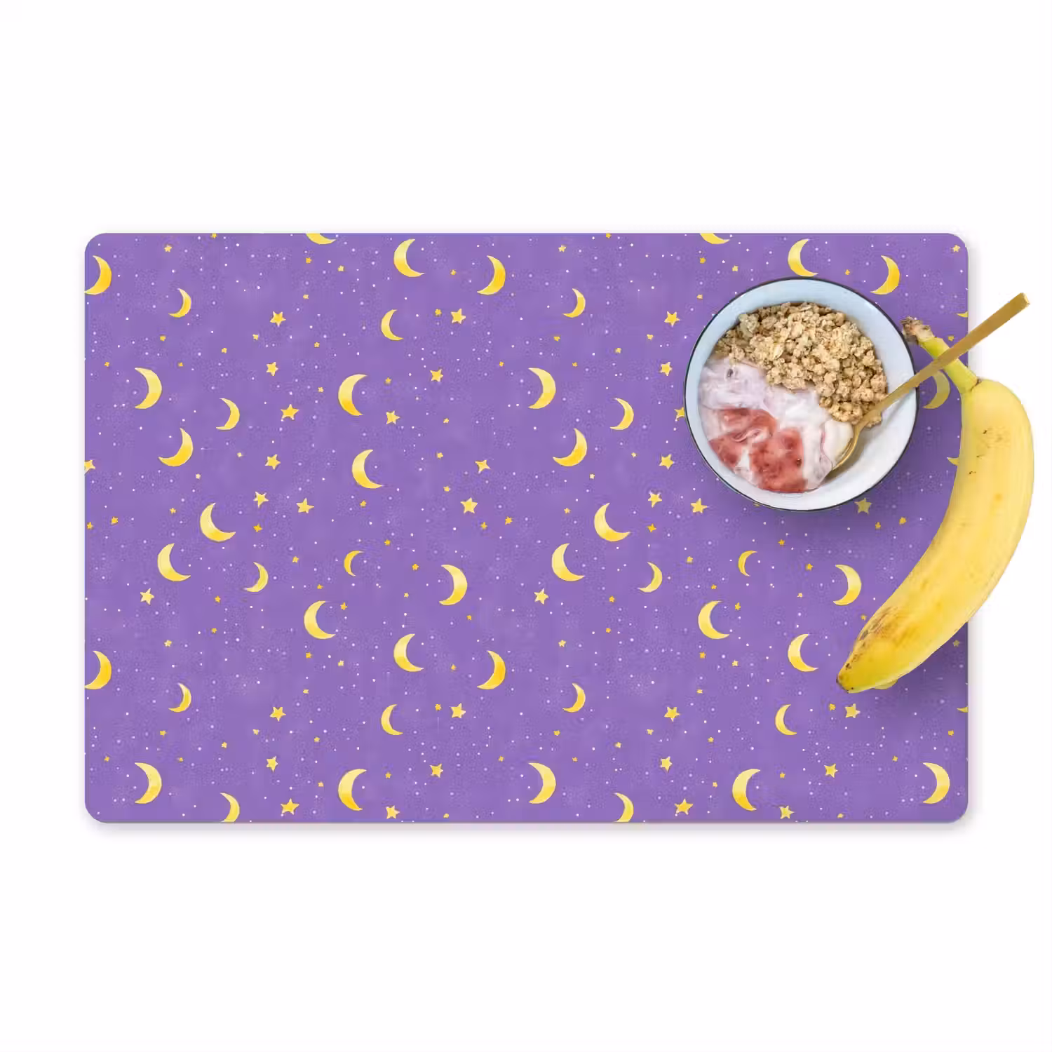 Manen - Sterren - Paars Placemat vinyl groot 368 -zzzproduct_Kitchenyeah-website