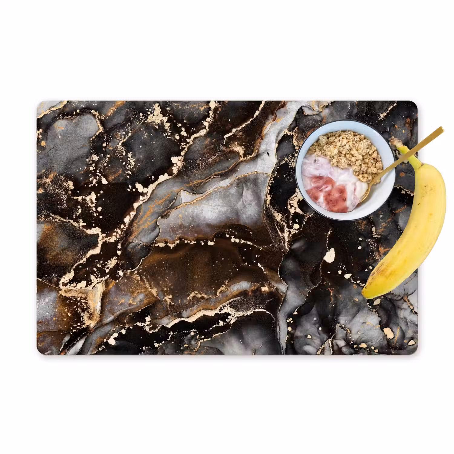 Marmer - Goud - Glitter - Luxe Placemat vinyl groot -zzzproduct_Kitchenyeah-website