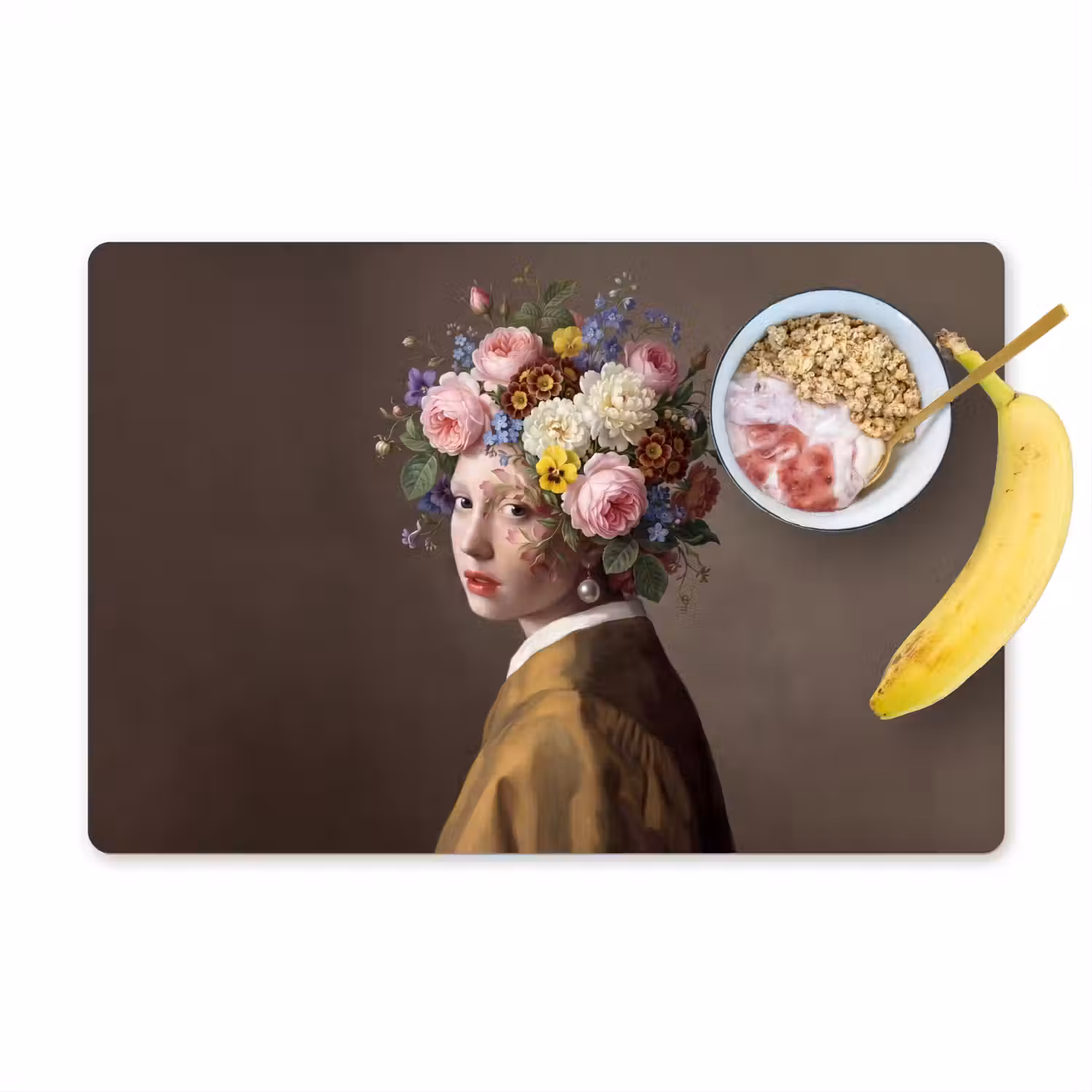 Meesterwerk - Modern - Kleurrijk Placemat vinyl groot -zzzproduct_Kitchenyeah-website