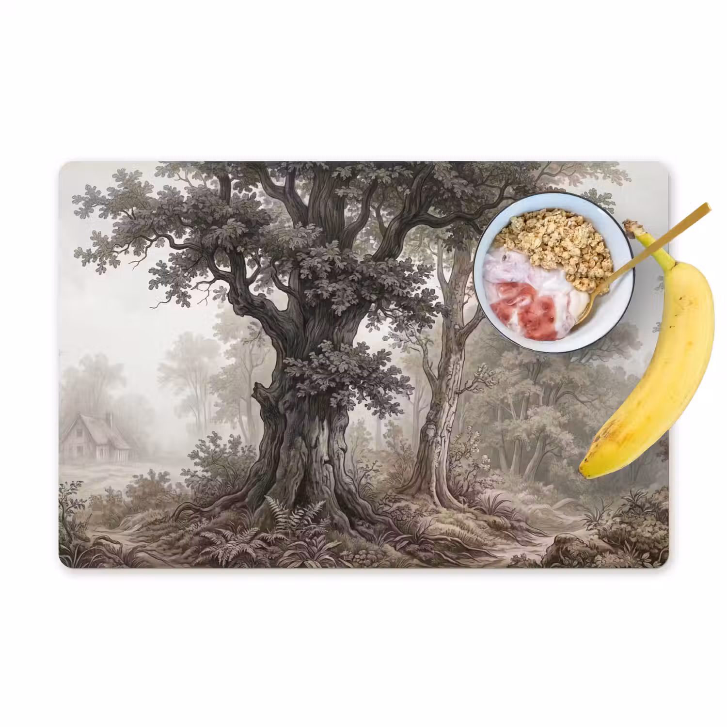 Natuur - Bos - Eik Placemat vinyl groot -zzzproduct_Kitchenyeah-website