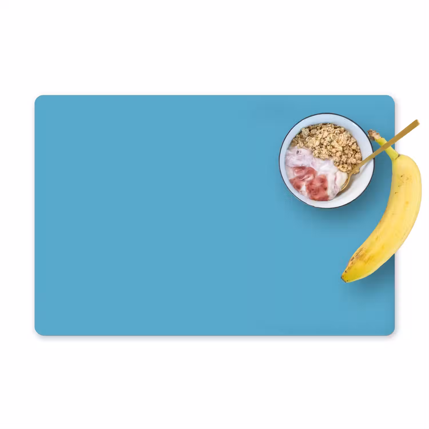 Ocean - Teal - Blauw Placemat vinyl groot 368 -zzzproduct_Kitchenyeah-website