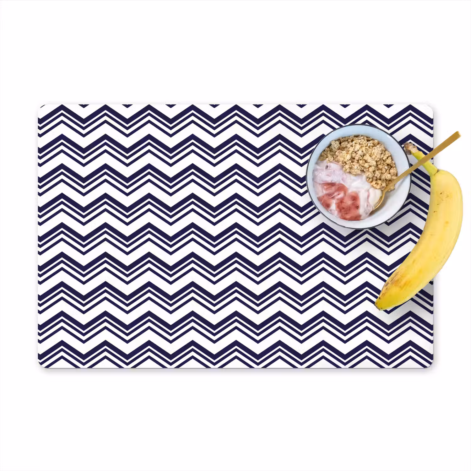 Oceaan - Golven - Blauw - Wit Placemat vinyl groot 368 -zzzproduct_Kitchenyeah-website