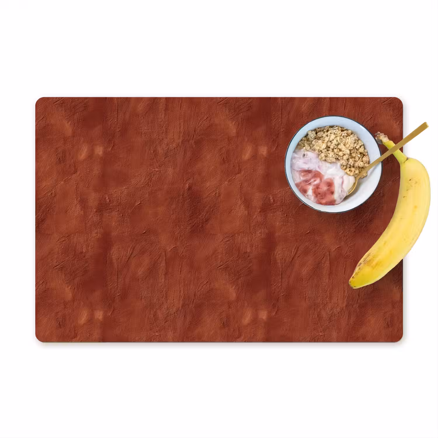 Stucwerk - Textuur - Terracotta Placemat vinyl groot 368 -zzzproduct_Kitchenyeah-website