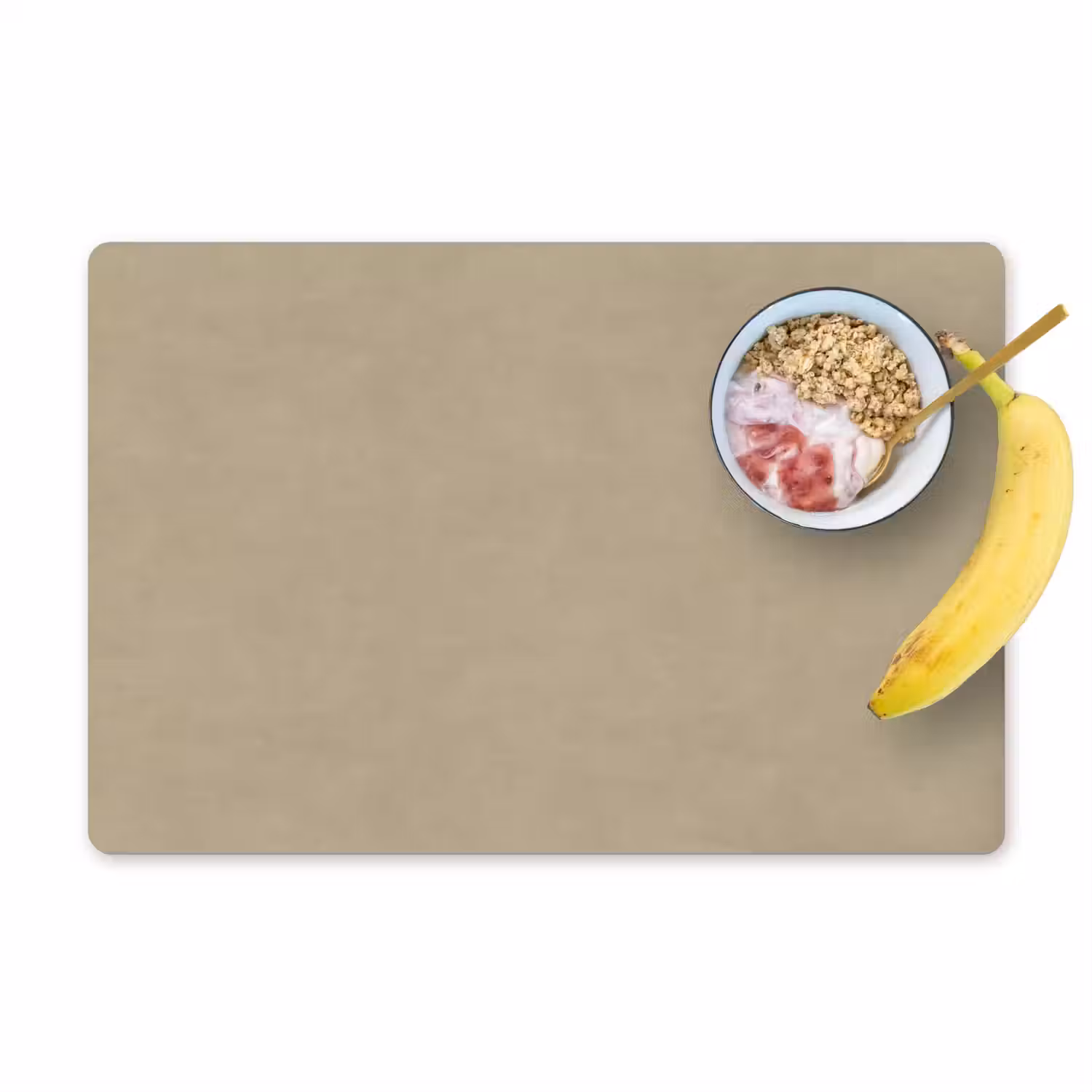 Zandkleur - Korrelige structuur - Beton Placemat vinyl groot 368 -zzzproduct_Kitchenyeah-website