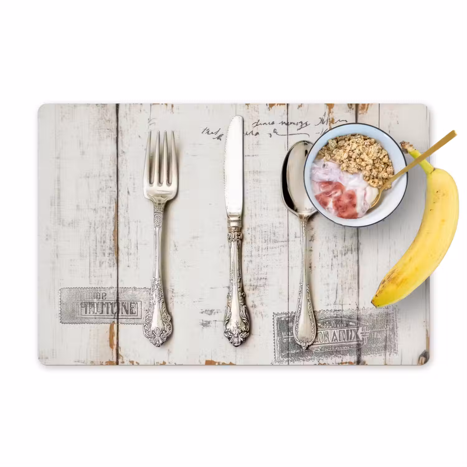 Zilver - Bestek - Hout Placemat vinyl groot -zzzproduct_Kitchenyeah-website