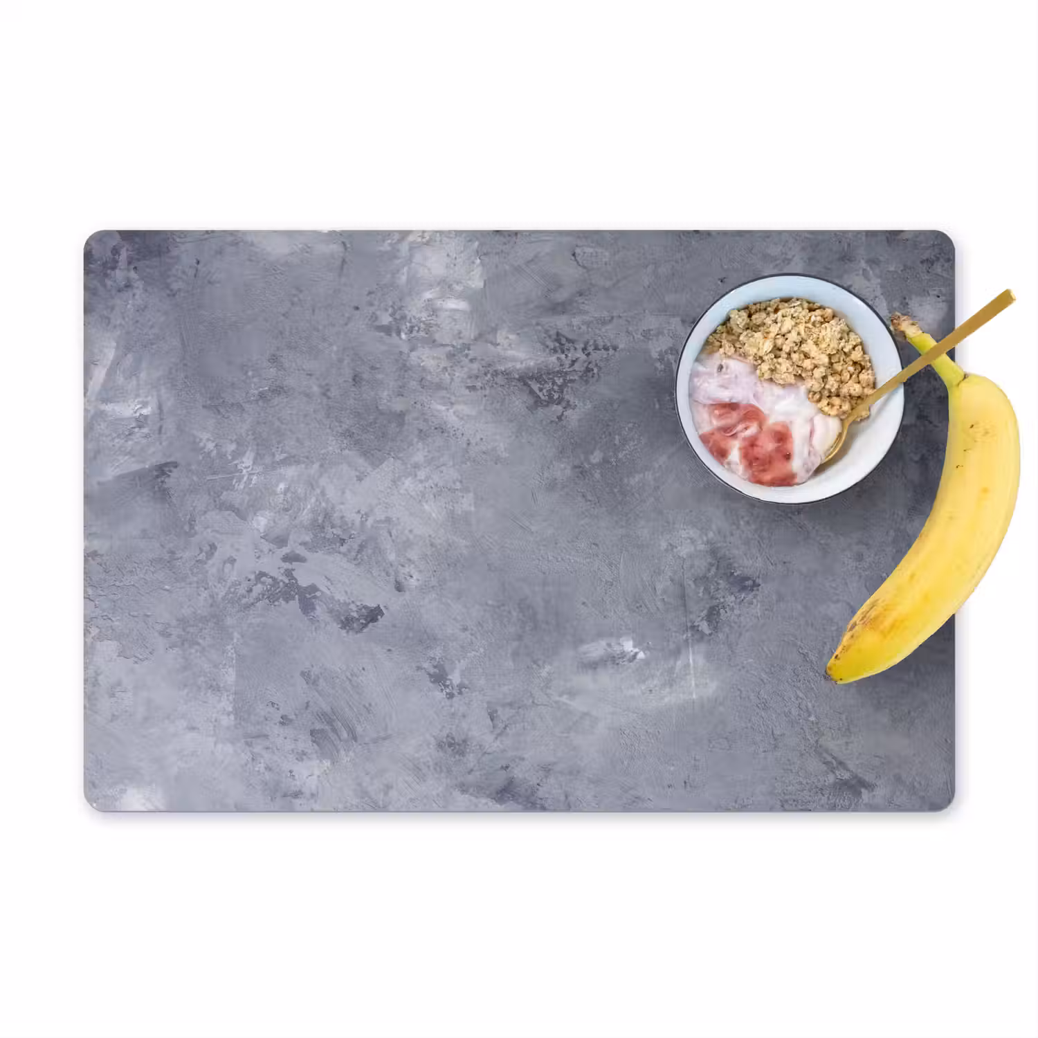 Leisteen - Beton - Retro - Structuren - Grijs - Rustiek Placemat vinyl groot -zzzproduct_Kitchenyeah-website