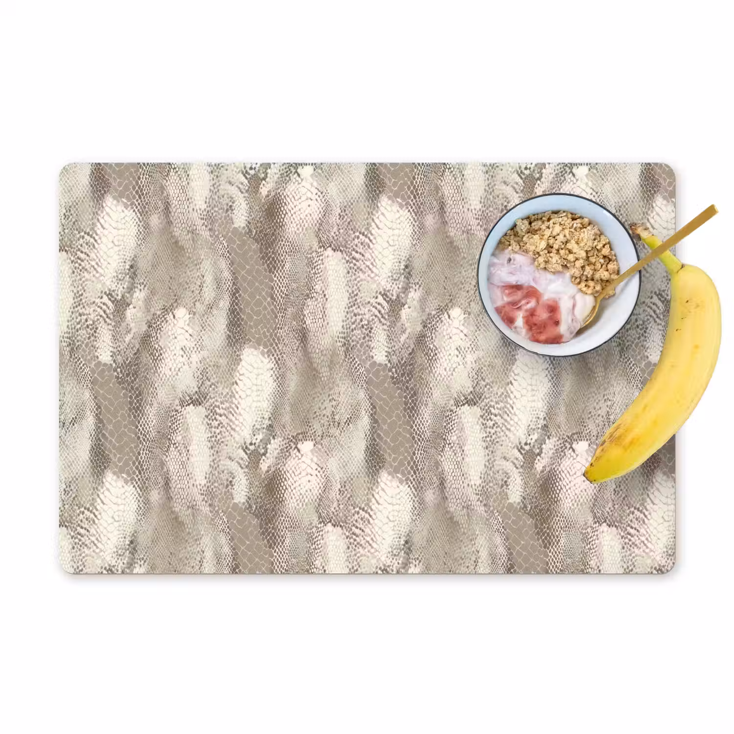 Slang - Textuur - Zand Placemat vinyl groot 368 -zzzproduct_Kitchenyeah-website