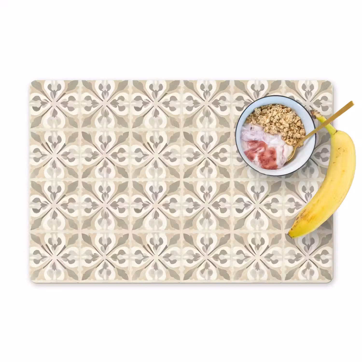 Tegel - Motief - Beige Placemat vinyl groot 368 -zzzproduct_Kitchenyeah-website